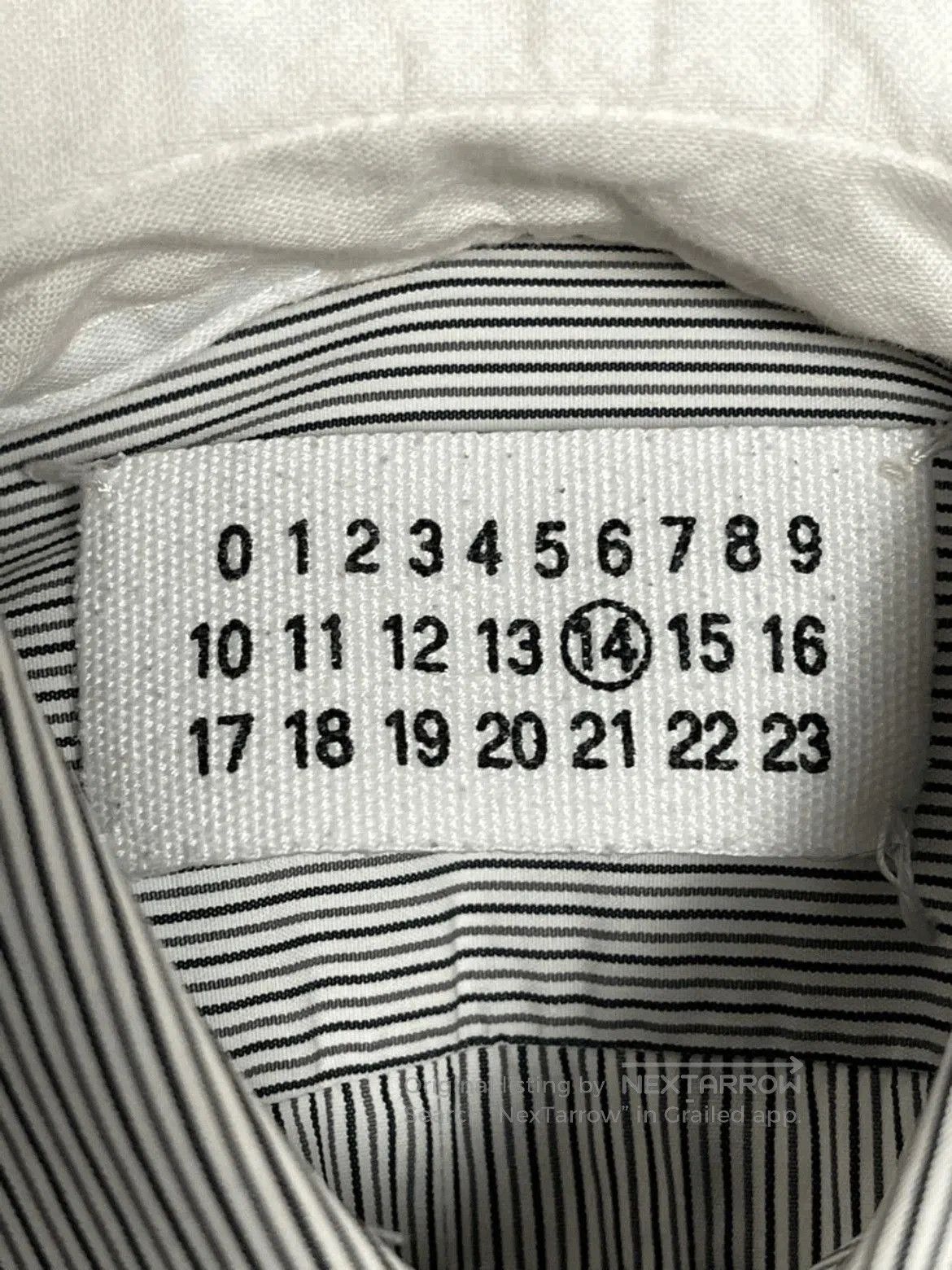 Maison Margiela Sz IV Maison Matin Margiela 05SS Stipe Shirt. Size US M / EU 48-50 / 2 - 5 Thumbnail