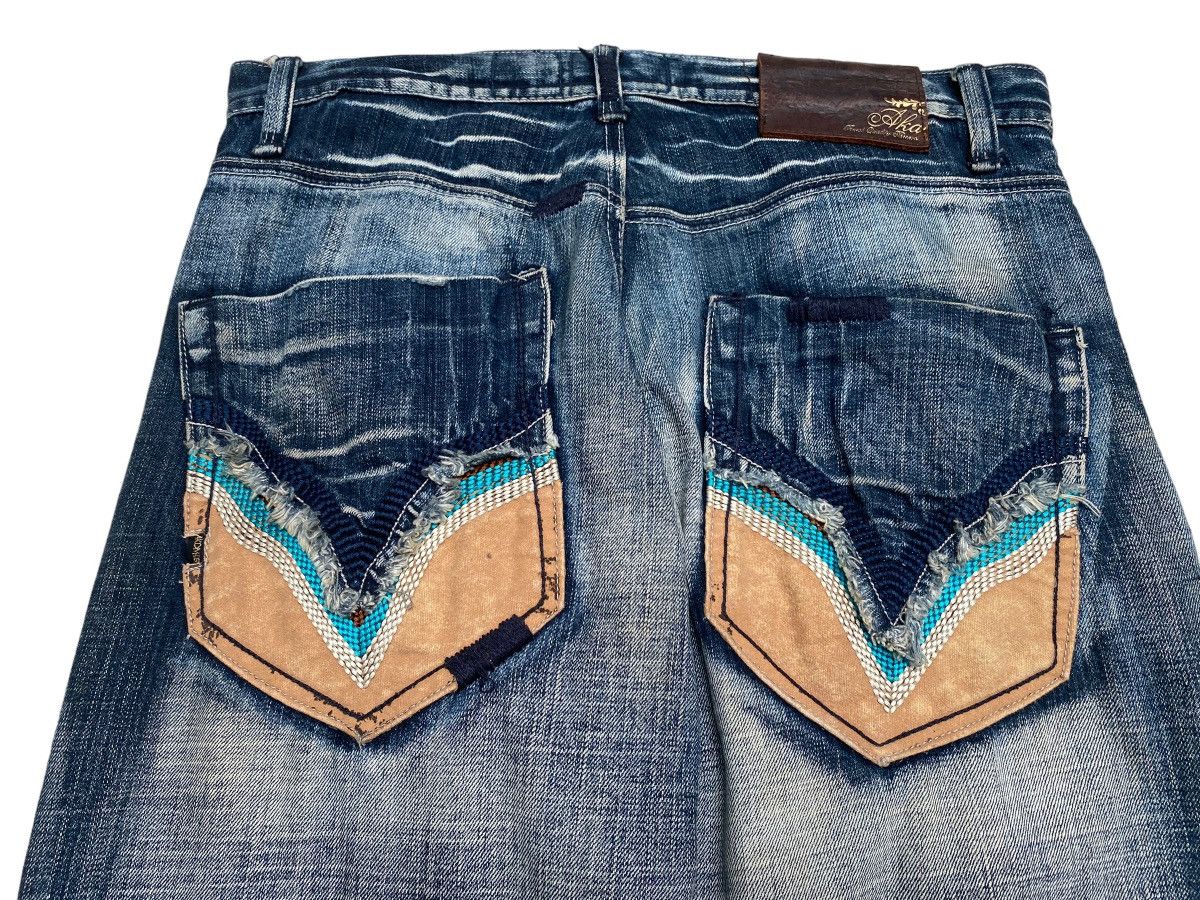 Vintage Rare Design Vintage Brand Akademiks Baggy Jeans 2000s Size US 34 / EU 50 - 4 Thumbnail
