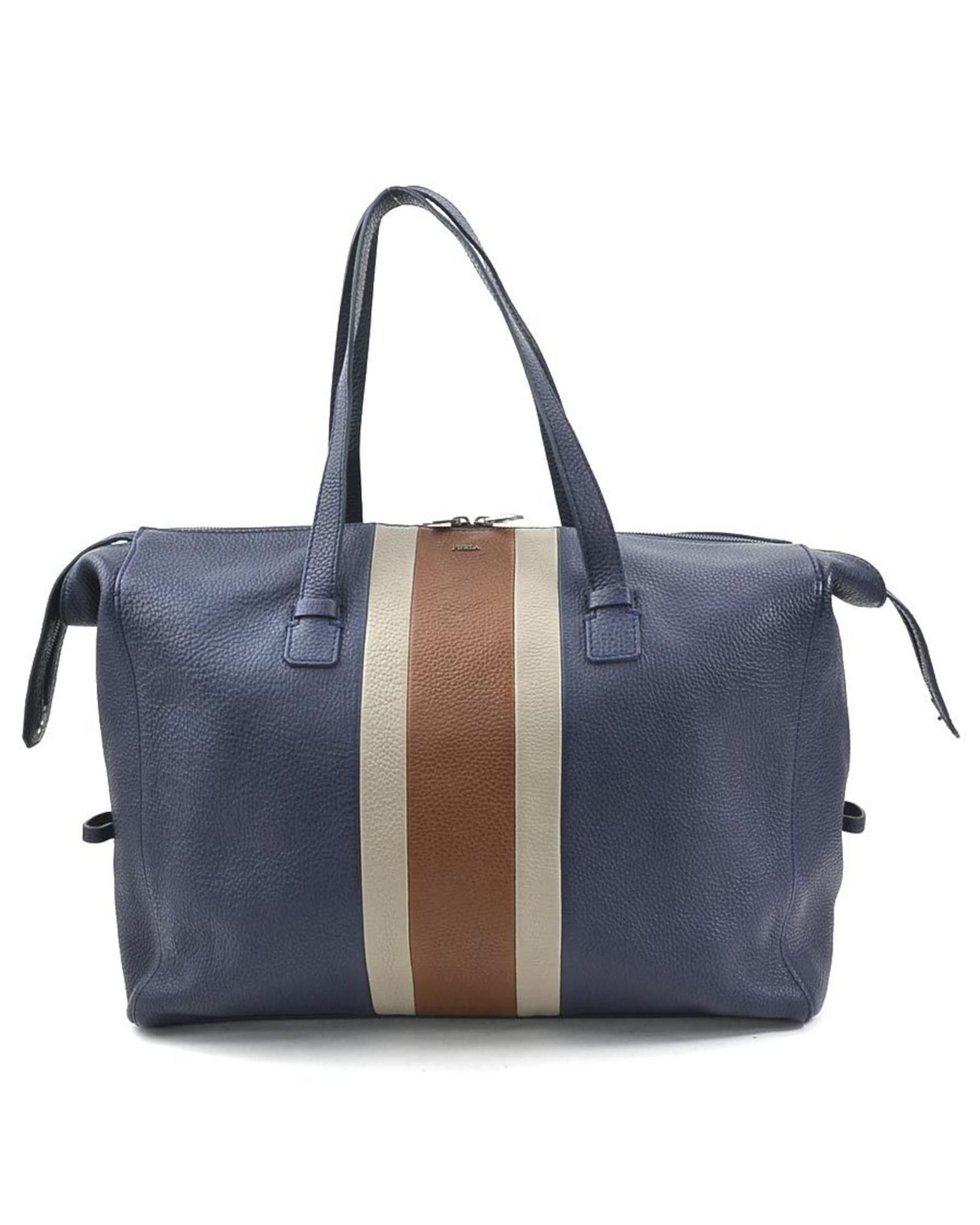 image of Furla Leather Navy Handbag, Women's