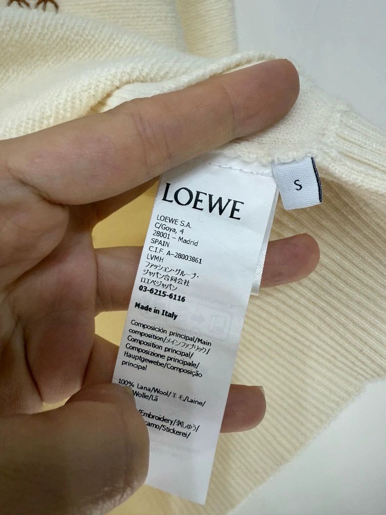 Loewe LOEWE Wool sweater knitwear Size S / US 4 / IT 40 - 3 Thumbnail
