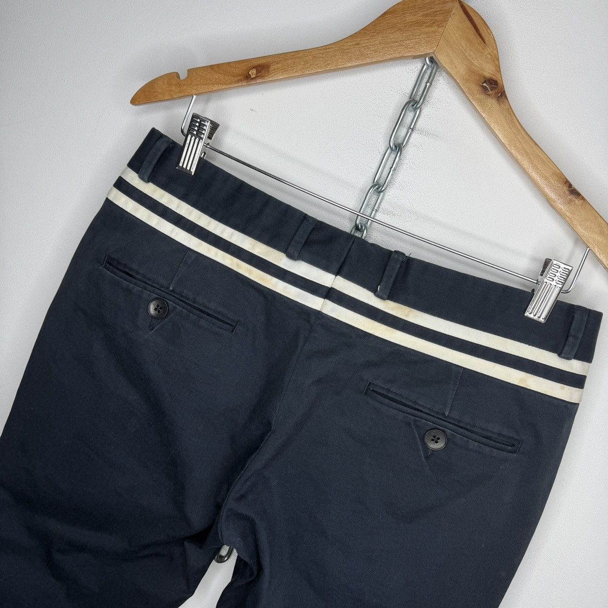 Gucci Gucci Casual Pants Cotton Navy Trousers Size US 32 / EU 48 - 8 Thumbnail