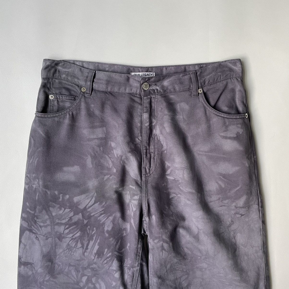 Our Legacy ‘Work Shop Tie Dye’ 5 Pocket Trousers Size US 32 / EU 48 - 2 Thumbnail