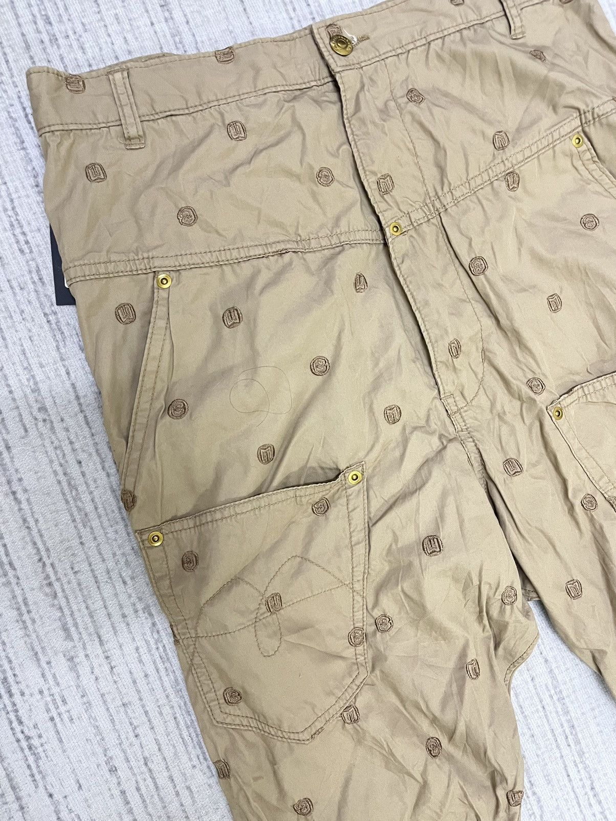 Issey Miyake × Japanese Brand × mercibeaucoup Mercibeaucoup by issey miyake cargo pant Size US 34 / EU 50 - 3 Thumbnail