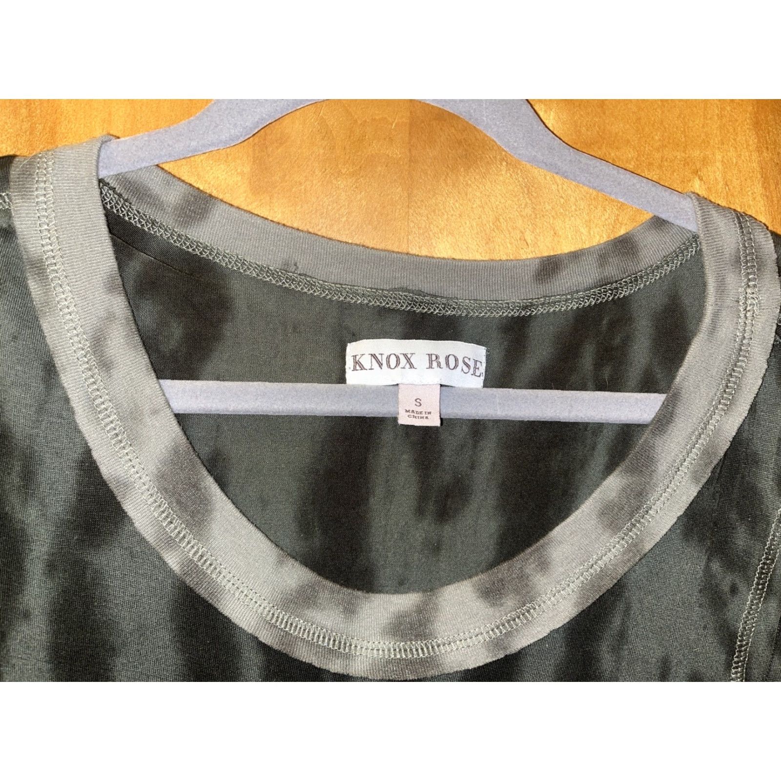 Vintage VINTAGE Knox Rose Women’s Green Tie Dye T-Shirt Long Sleeve Casual Travel Jersey Small Size S / US 4 / IT 40 - 3 Thumbnail