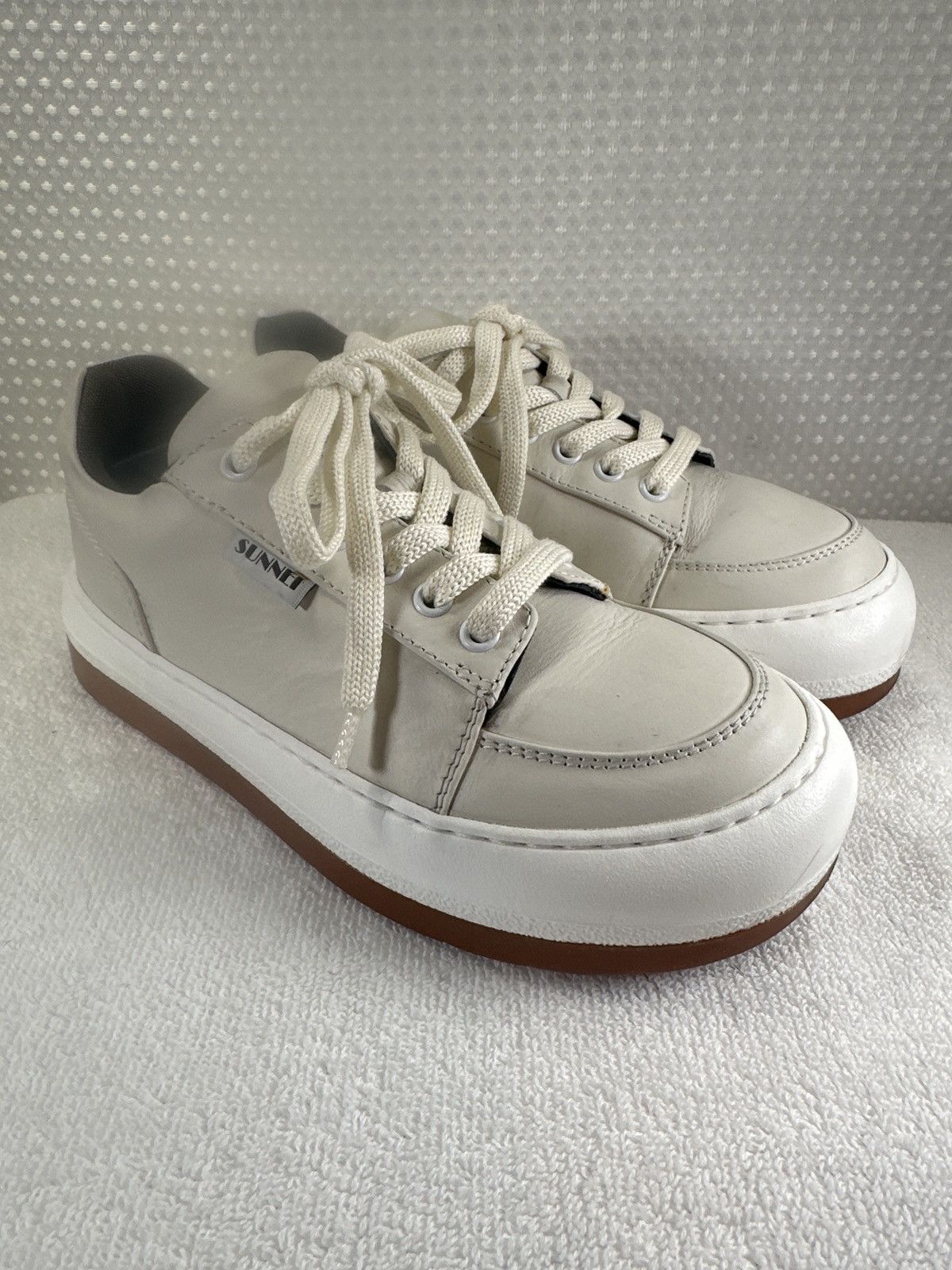 Sunnei SUNNEI Off-White Dreamy Sneakers Size US 6 / IT 36 - 1 Thumbnail