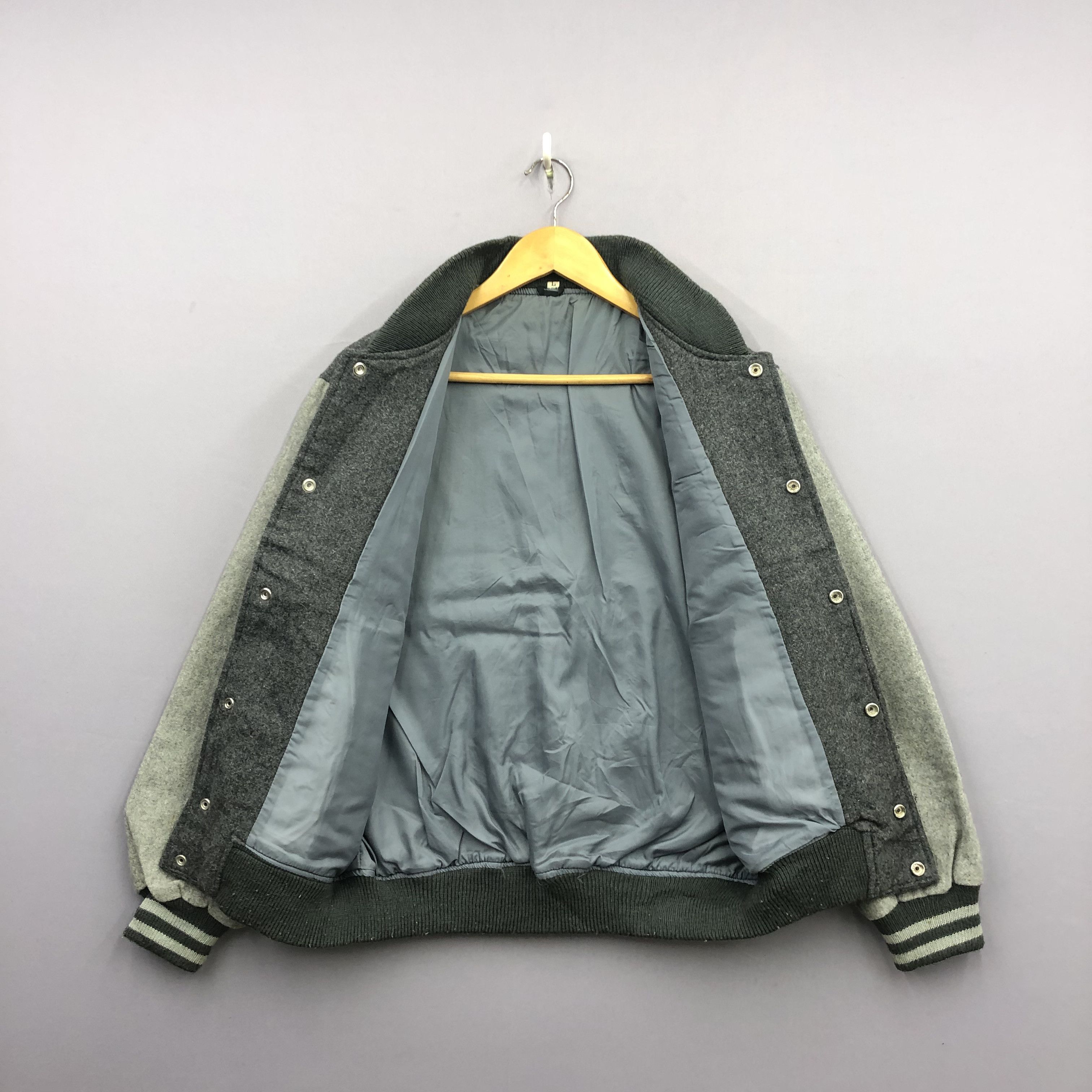 Japanese Brand × Vintage Vintage 90s Japanese Harajuku Wool Varsity Baseball Jacket Size US M / EU 48-50 / 2 - 5 Thumbnail