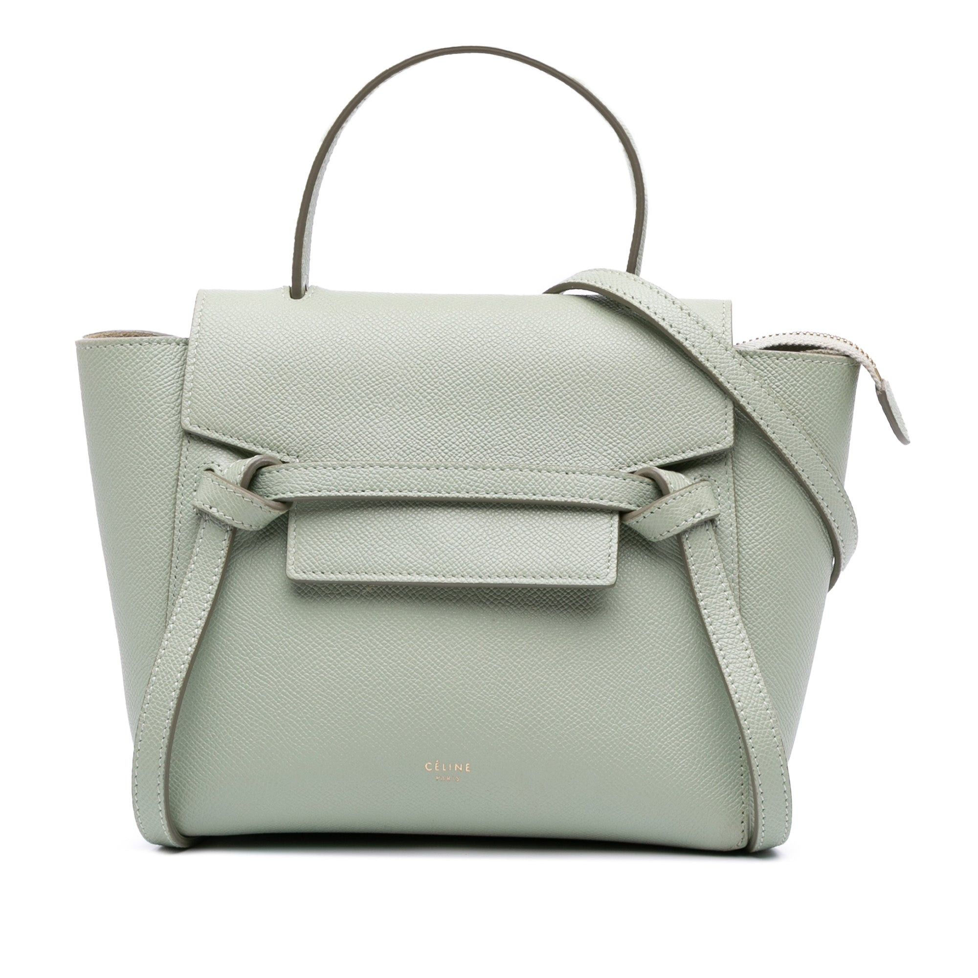Nano Grained Calfskin Belt Bag