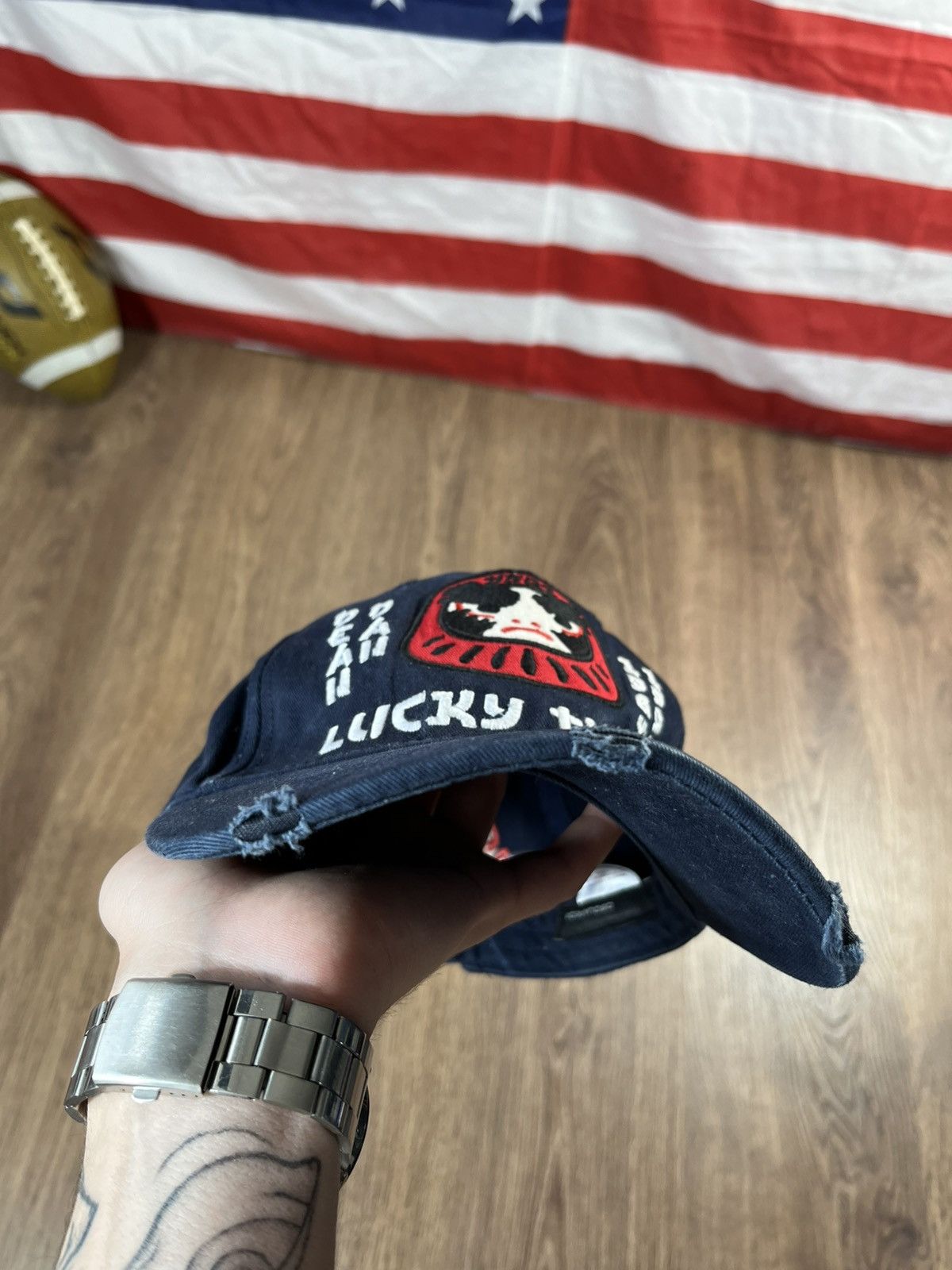 Dsquared2 × Vintage Lucky Twins Cap From Dsquared2 Very Rare Size ONE SIZE - 5 Thumbnail