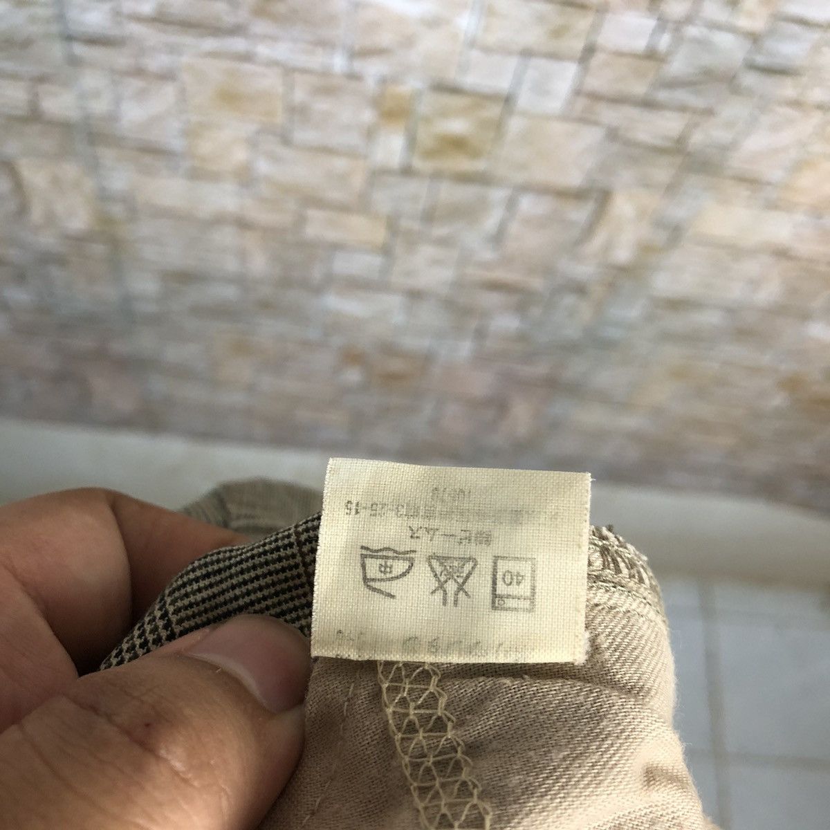 Beams Plus Beams Grey Checkred Cargo Multipocket Pants #A584 Size US 31 - 17 Thumbnail