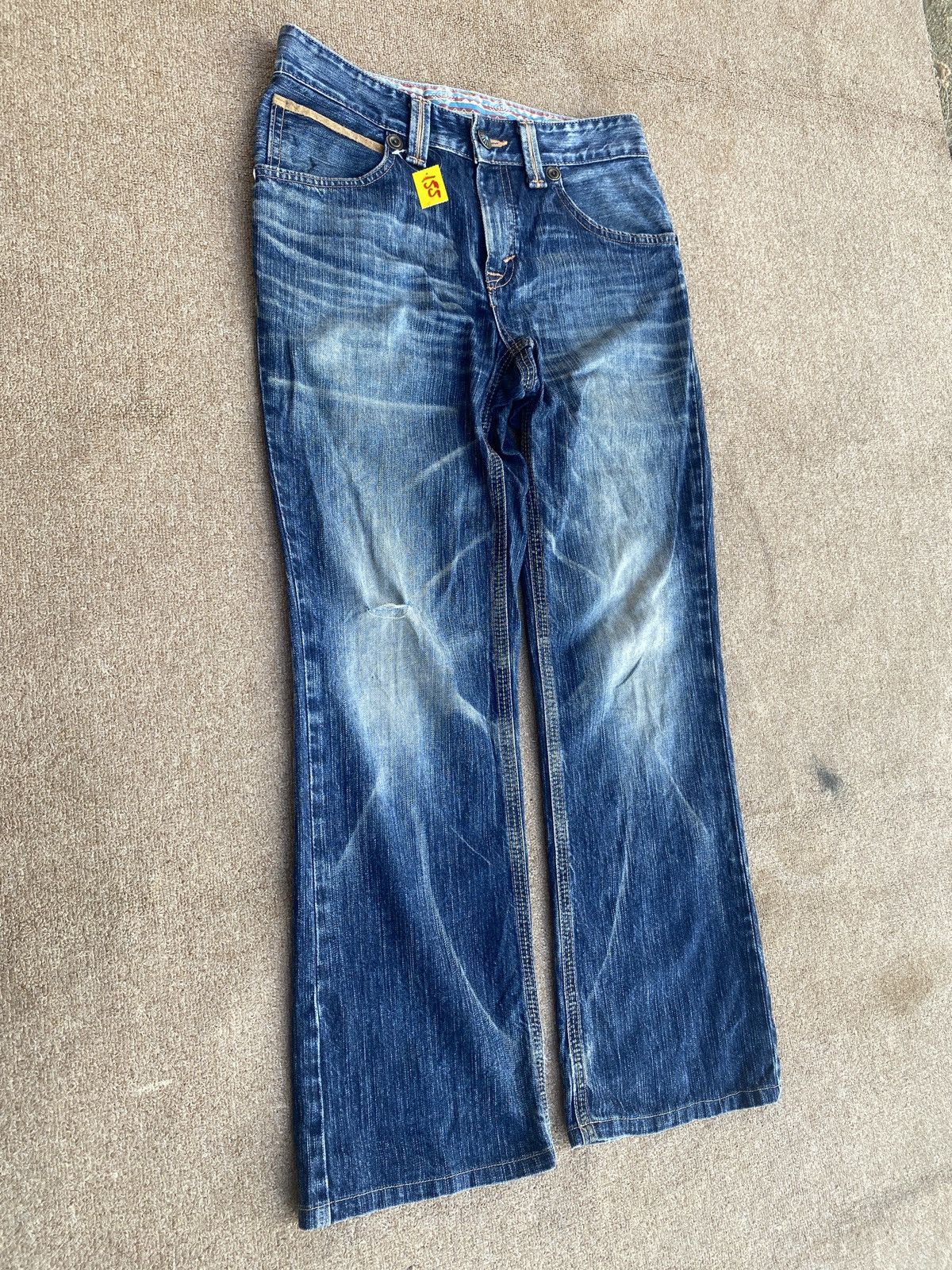 Edwin × PPFM Vintage edwin blue trip flare denim Size US 28 / EU 44 - 16 Thumbnail