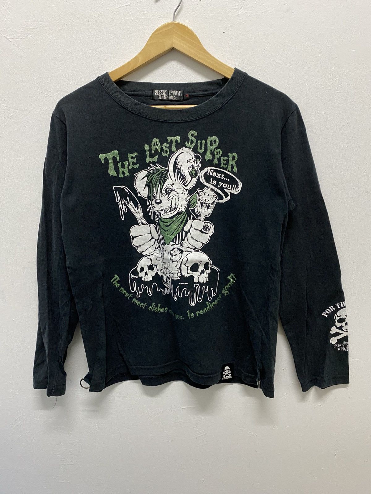 Japanese Brand 💥90s Crazy Overprinted SEX POT REVENGE Sid Vicious punk tee Size US M / EU 48-50 / 2 - 2 Thumbnail