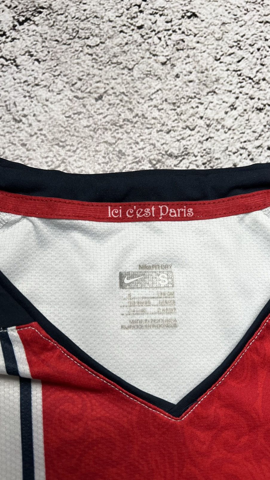 Nike 2007-2008 Nike PSG Paris Saint Germain nike jersey Size US S / EU 44-46 / 1 - 6 Thumbnail