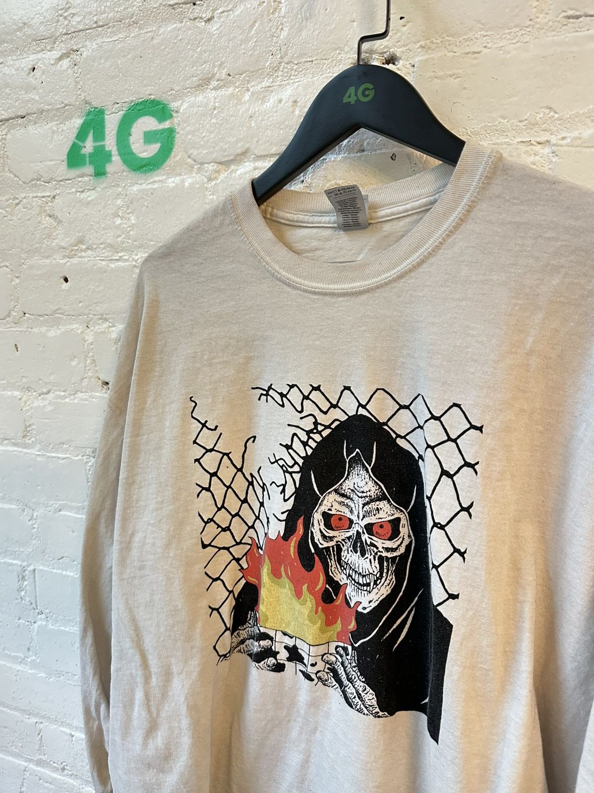Vintage VINTAGE TERROR WORLDWIDE LONGSLEEVE SZ L Size US L / EU 52-54 / 3 - 2 Thumbnail