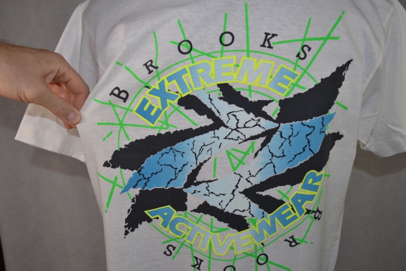Brooks × Vintage Vintage Brooks NEW Single Stitch tee t-shirt Made in USA L Size US L / EU 52-54 / 3 - 3 Thumbnail
