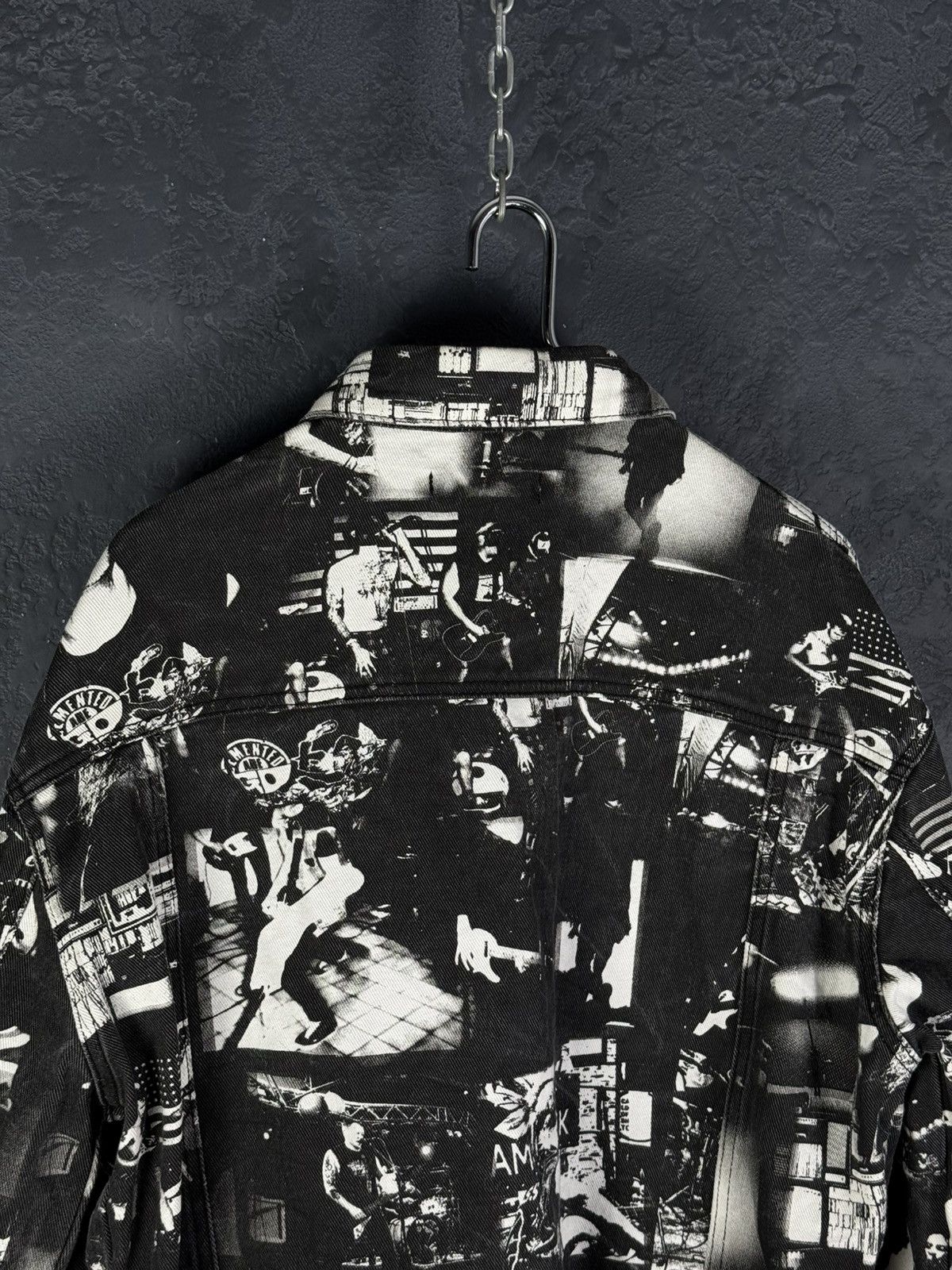 Jaded London Jaded London All Art Rock Band Jacket Denim Men’s Size S Size US S / EU 44-46 / 1 - 13 Thumbnail