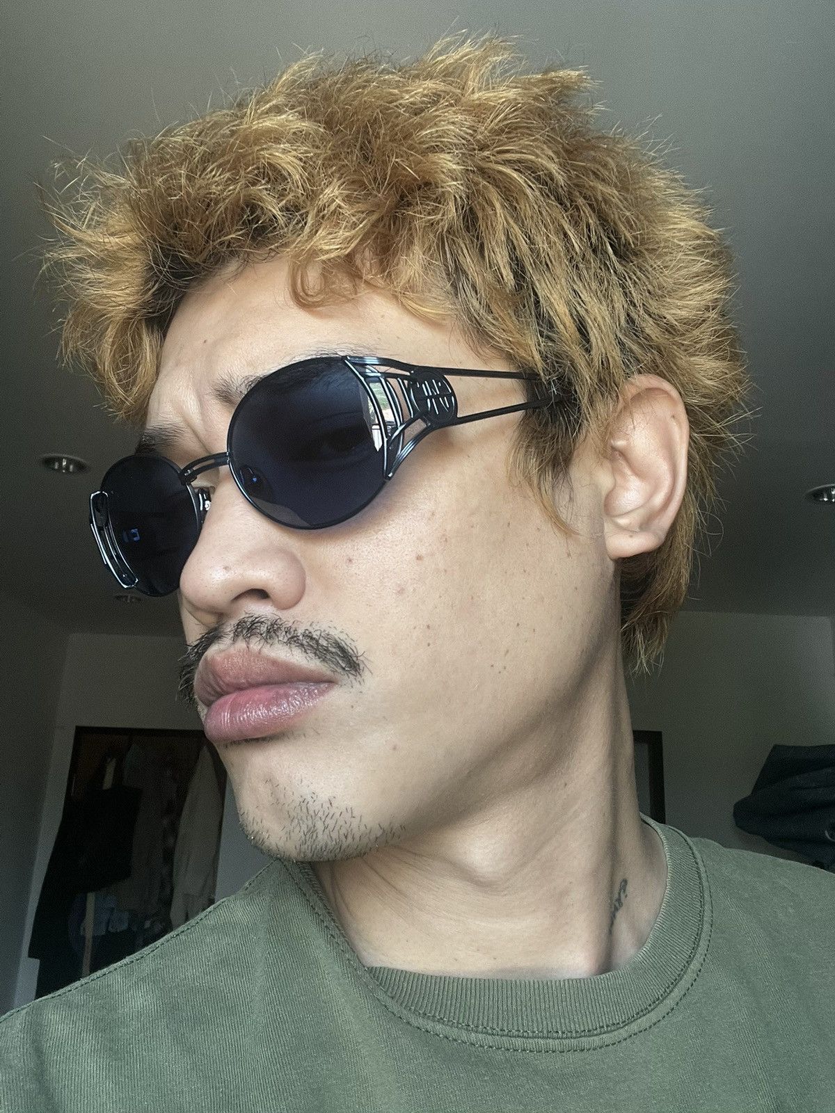Jean Paul Gaultier Rare/ Vtg. Jean Paul Gaultier sunglasses mod.58-6102 Size ONE SIZE - 13 Thumbnail