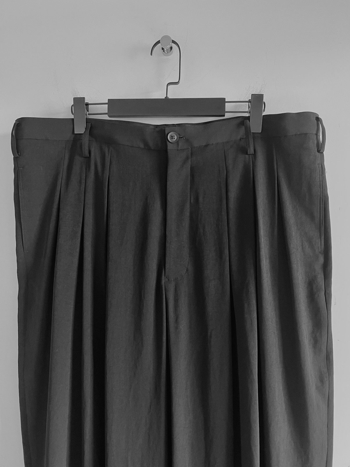Yohji Yamamoto Yohji Yamamoto Pour Homme - de Chine 12 tuck pants Size US 32 / EU 48 - 3 Thumbnail