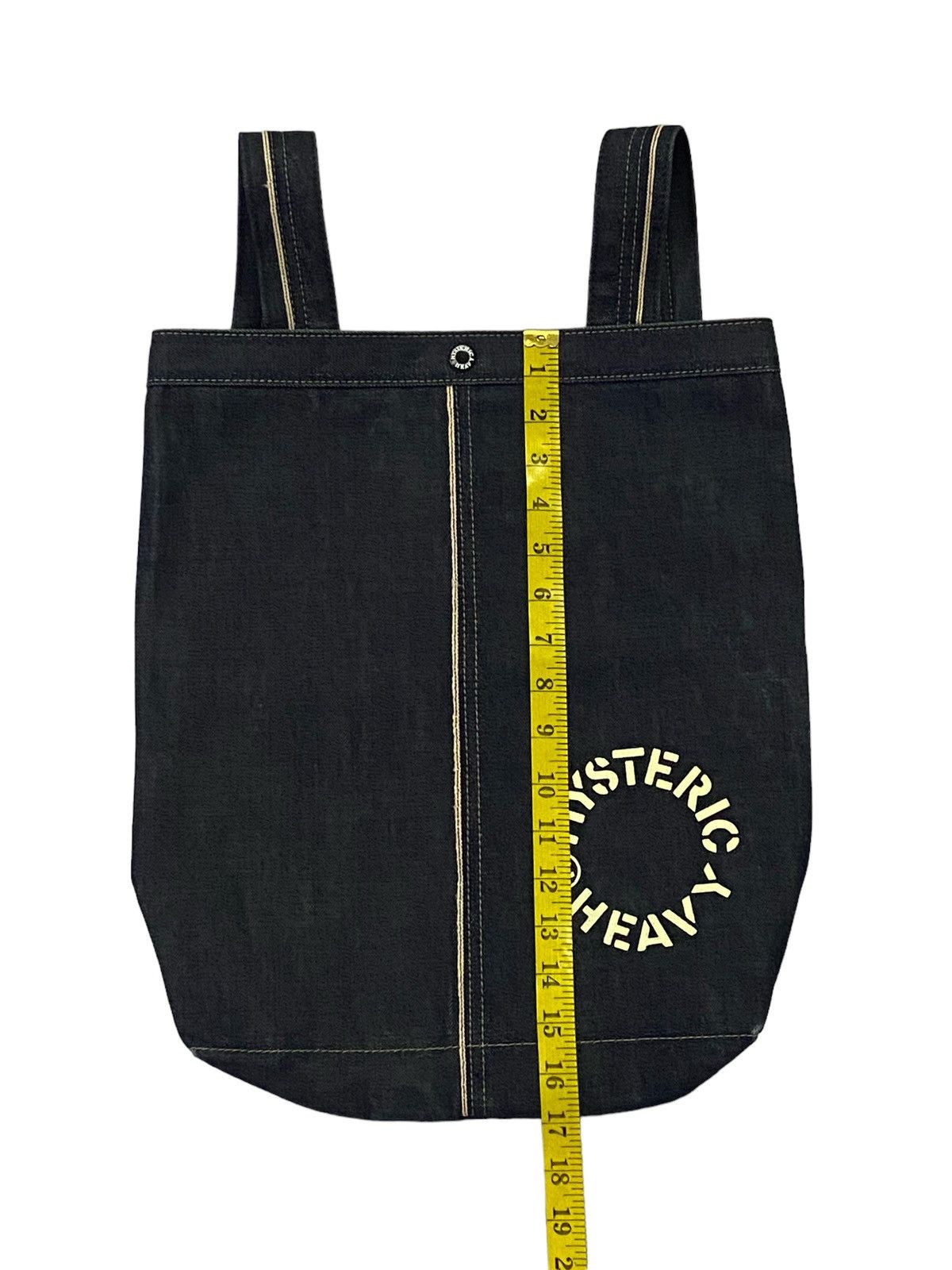 Hysteric Glamour Hysteric Glamour Selvedge Denim Backpack Size ONE SIZE - 7 Thumbnail