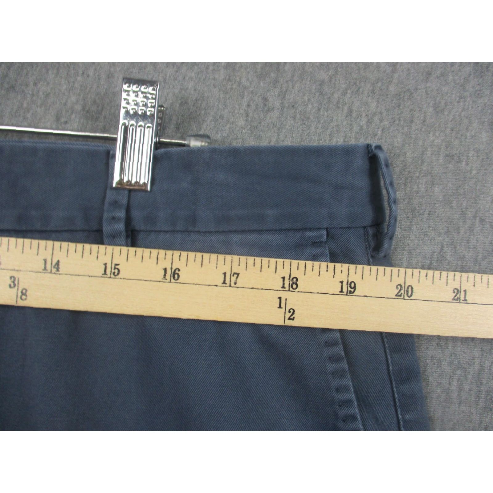 Peter Millar VINTAGE Peter Millar Pants Mens 38 Chino Flat Front Twill Blue Slacks Golf Casual 34 In Straight Mens 40 Waist Zip Front Size US 38 / EU 54 - 3 Thumbnail