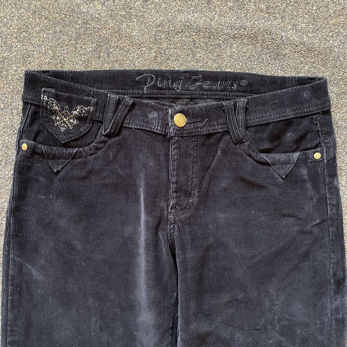 Vintage Vintage 90s Baggy Wide Leg Distressed Jeans Skate Graphic 35 Size 35" - 4 Thumbnail