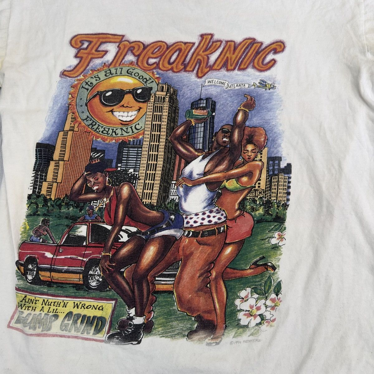 Vintage Vintage Freaknic 1994 tee Size US L / EU 52-54 / 3 - 3 Thumbnail