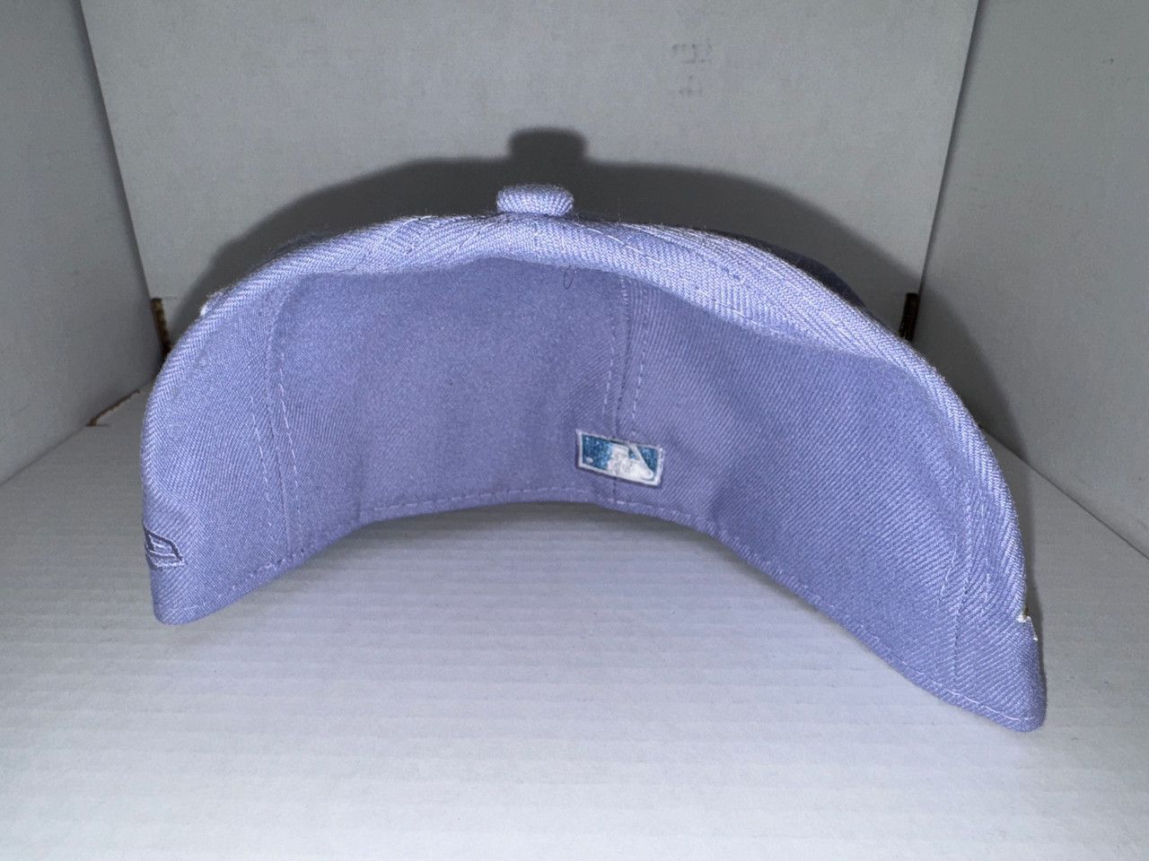 New Era ATL Braves Fitted, Violet (Size 7 1/2) Size ONE SIZE - 3 Thumbnail