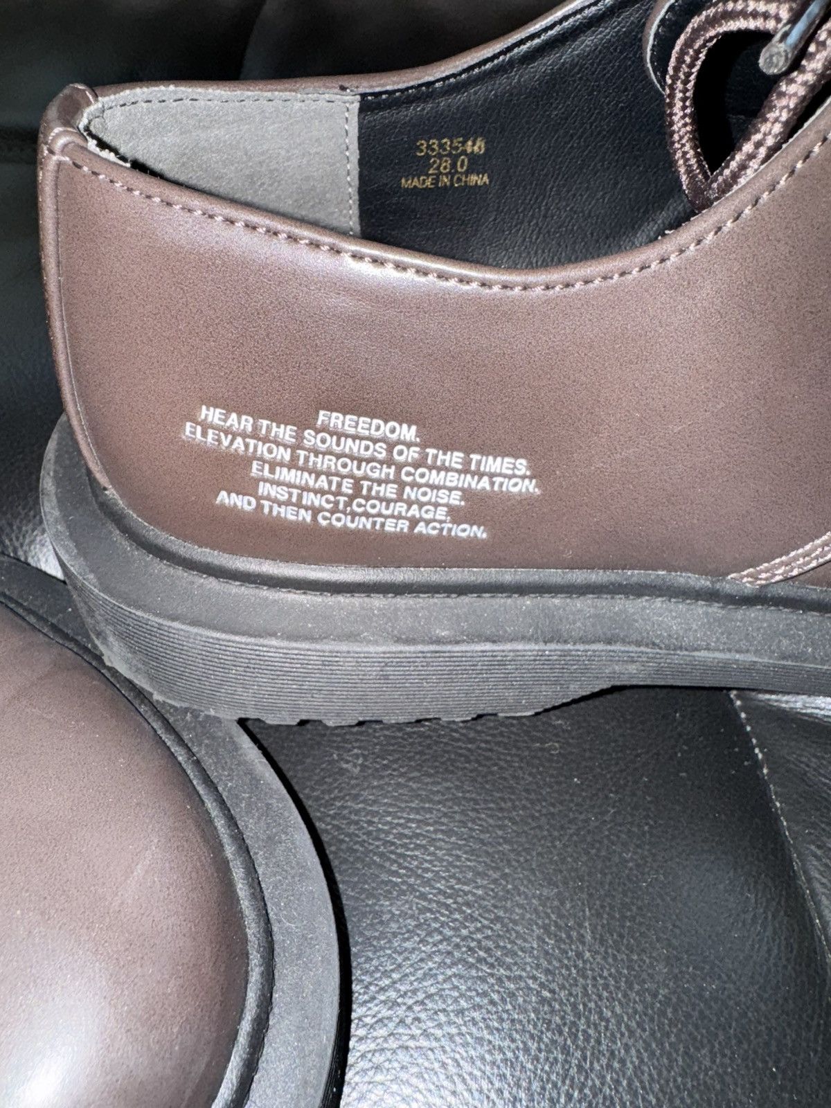 GU × Undercover Undercover GU Derbies Size US 9.5 / EU 42-43 - 5 Thumbnail
