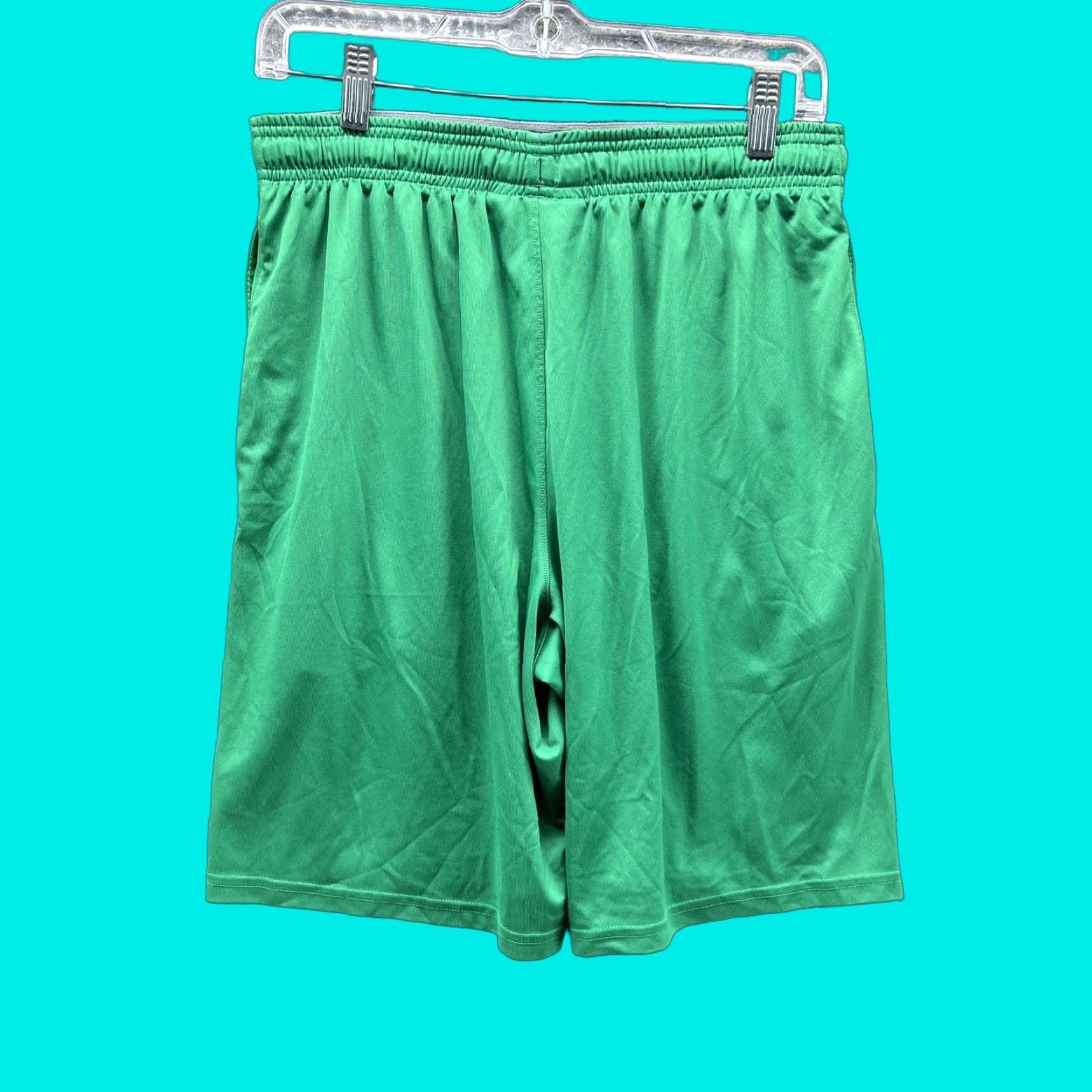 Under Armour Under Armour Shorts Mens M Green Athletic Basketball Gym 9 Inseam Size US 31 - 1 Thumbnail