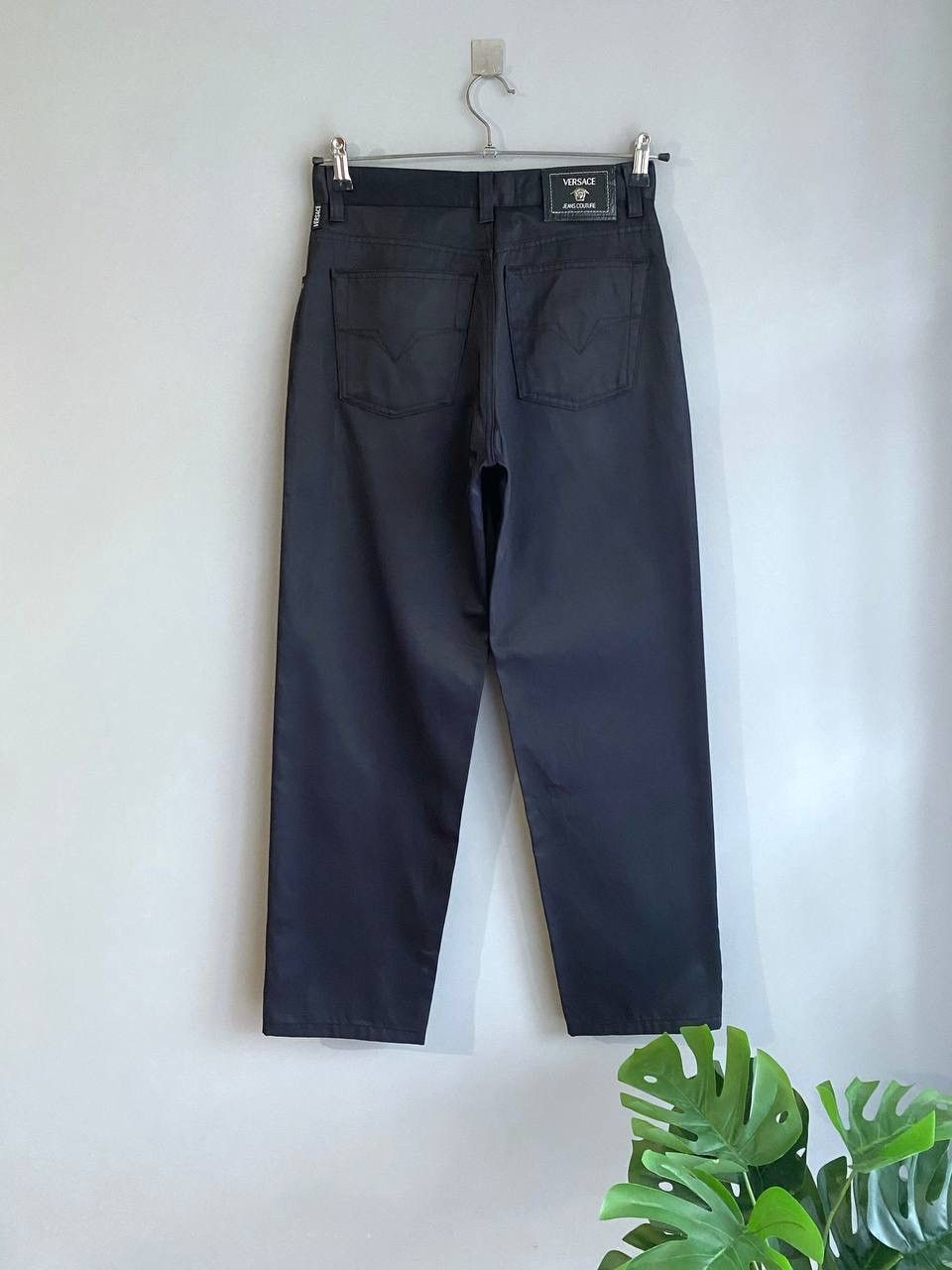 Versace Jeans Couture Vintage Versace Jeans Couture Men's Wide Leg Jeans, W29 L30 Size US 29 - 2 Thumbnail