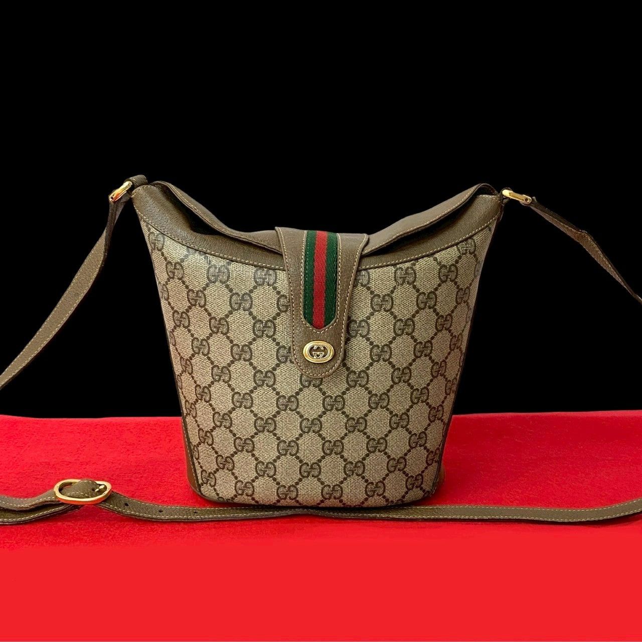 Gucci Gucci Shoulder Bag Brown Leather Size ONE SIZE - 1 Thumbnail