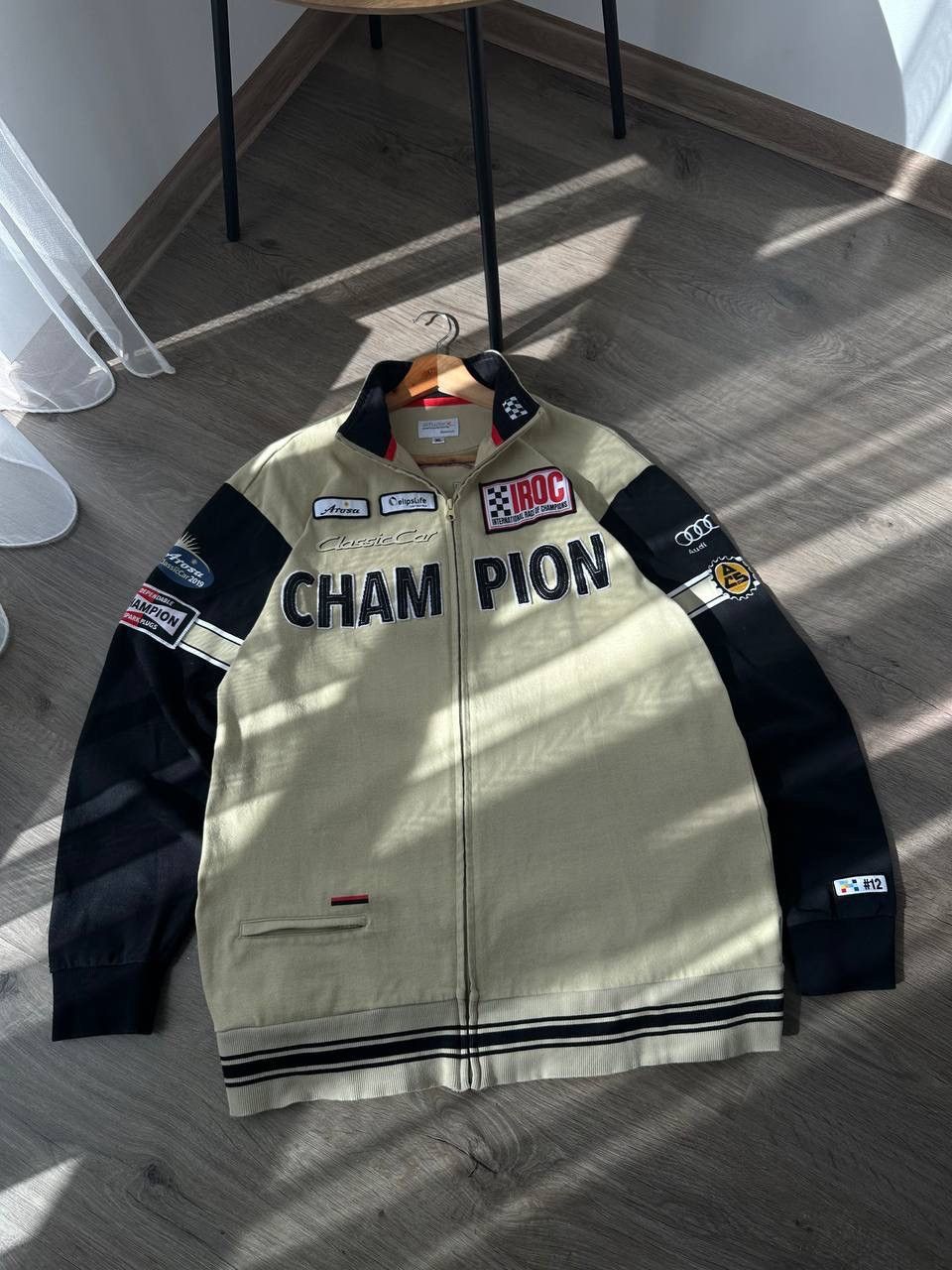 Japanese Brand × Vintage Vintage Japanese Racing Champion 12 Classic Car Hoodie Size US L / EU 52-54 / 3 - 10 Thumbnail