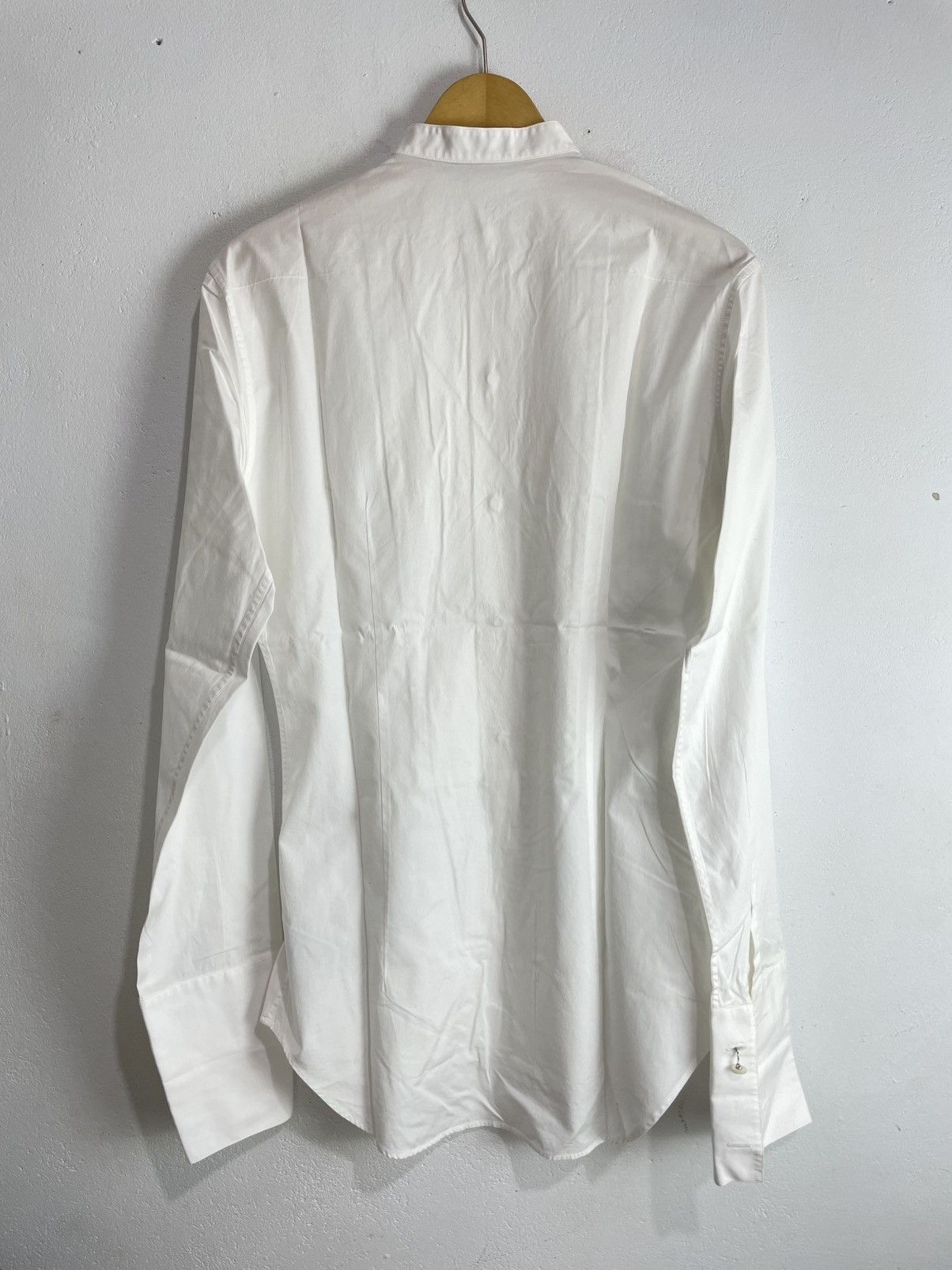 Dior Dior White Shirt With Front silver button Size S / US 4 / IT 40 - 7 Thumbnail
