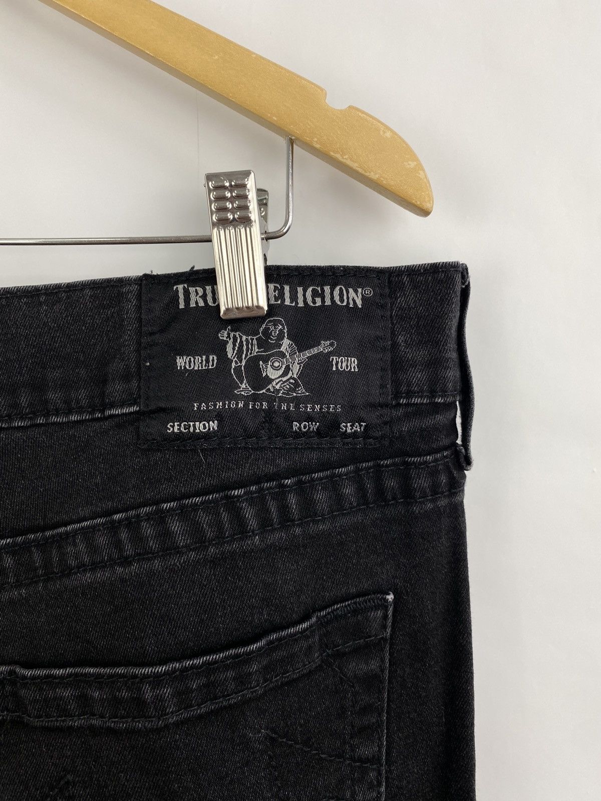 True Religion 🇺🇸 Vintage True Religion Denim Jeans Rare Retro Hype Y2K Size US 36 / EU 52 - 4 Thumbnail