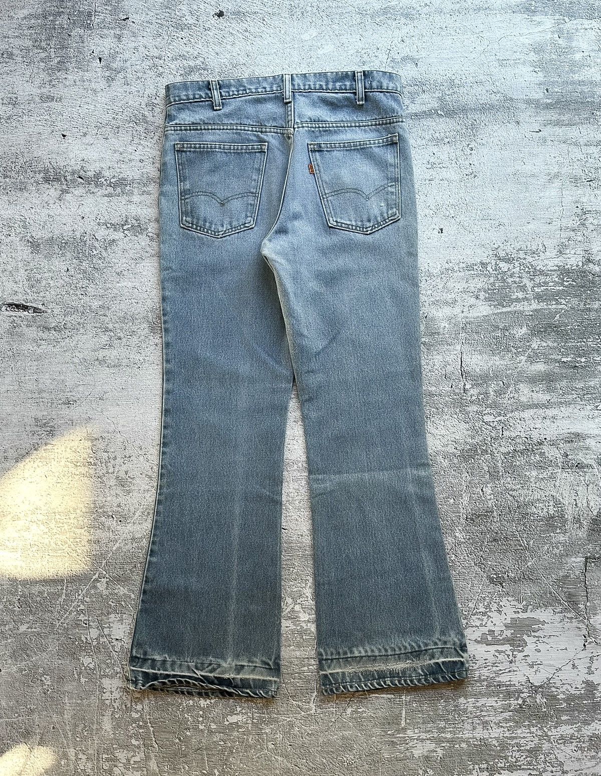 Levi's 70’s Vintage Levi’s Orange Tab Flared Denim Size US 34 / EU 50 - 2 Thumbnail