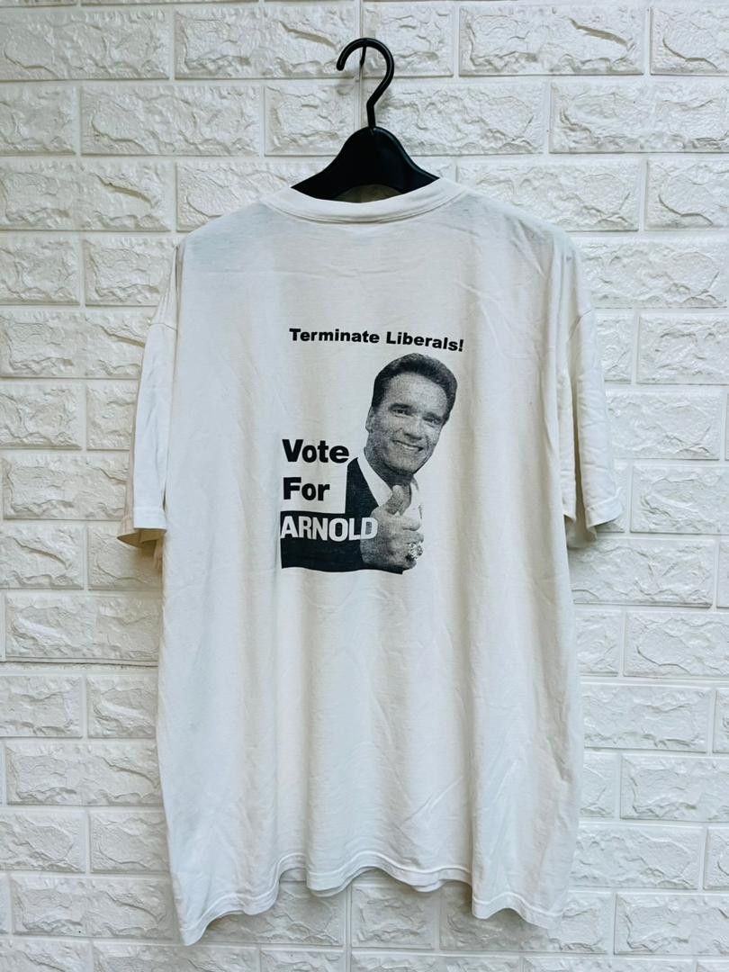 Japanese Brand × Vintage Vintage Arnold Schwarzenegger Vote Designer Fashion Style Size US L / EU 52-54 / 3 - 2 Thumbnail