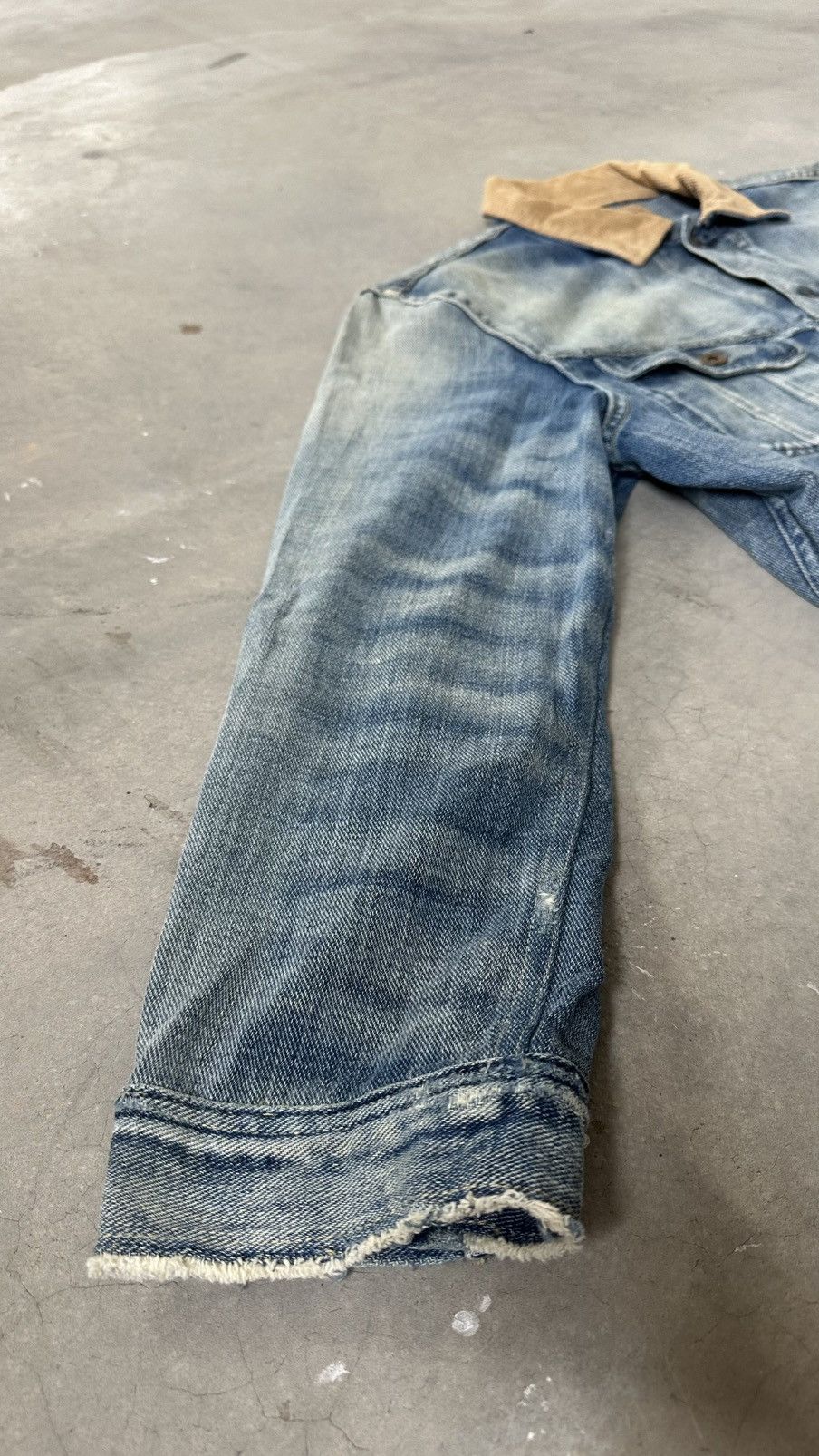 Denim & Supply Ralph Lauren VINTAGE DENIM & SUPPLY RL DISTRESSES JEANS JACKET Size US M / EU 48-50 / 2 - 8 Thumbnail