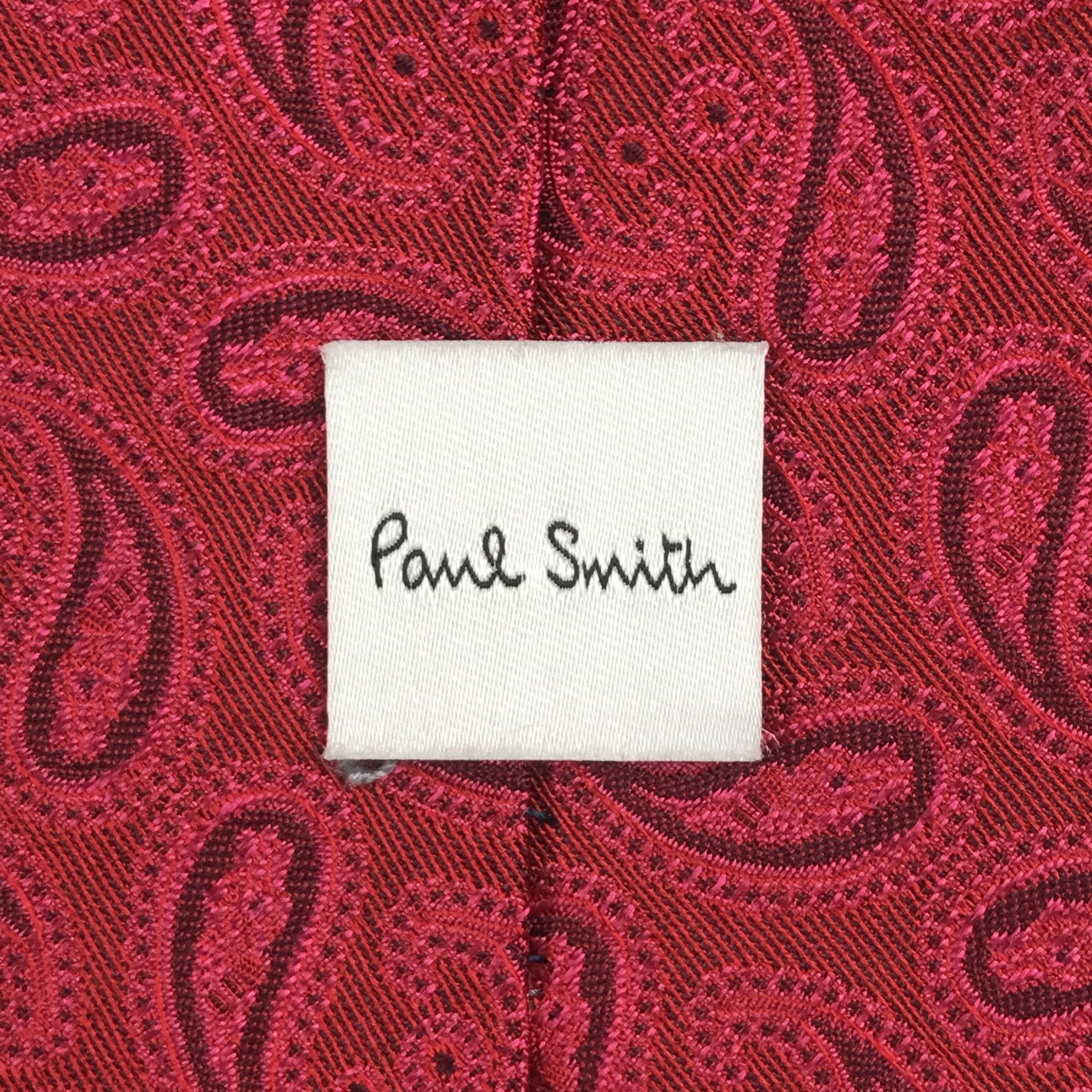 Designer × Paul Smith × Vintage Vintage Paul Smith Silk Necktie Size ONE SIZE - 8 Thumbnail