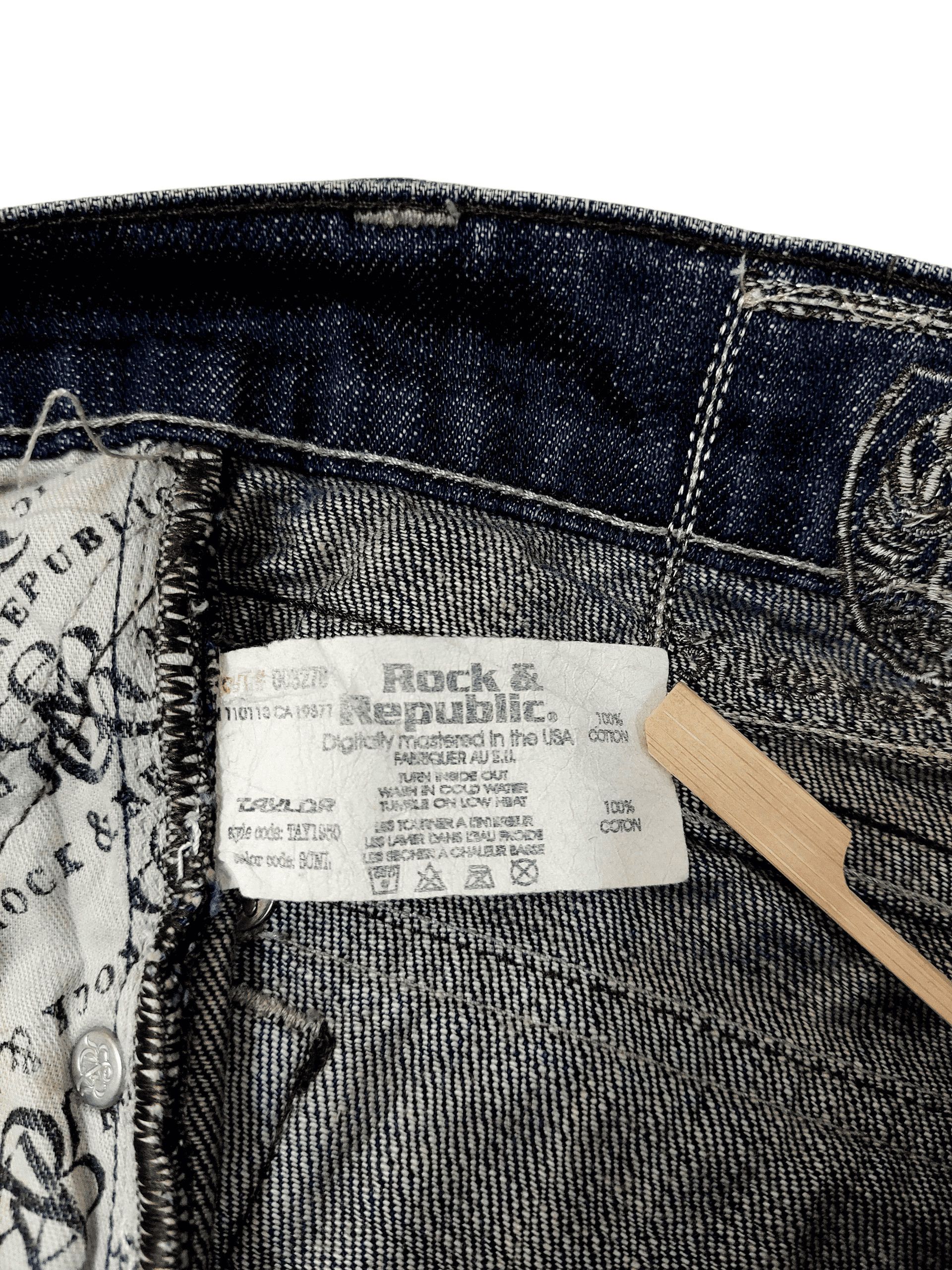 Rock & Republic Rock & Republic Flare Classic Baggy Style Denim Size US 31 - 18 Thumbnail