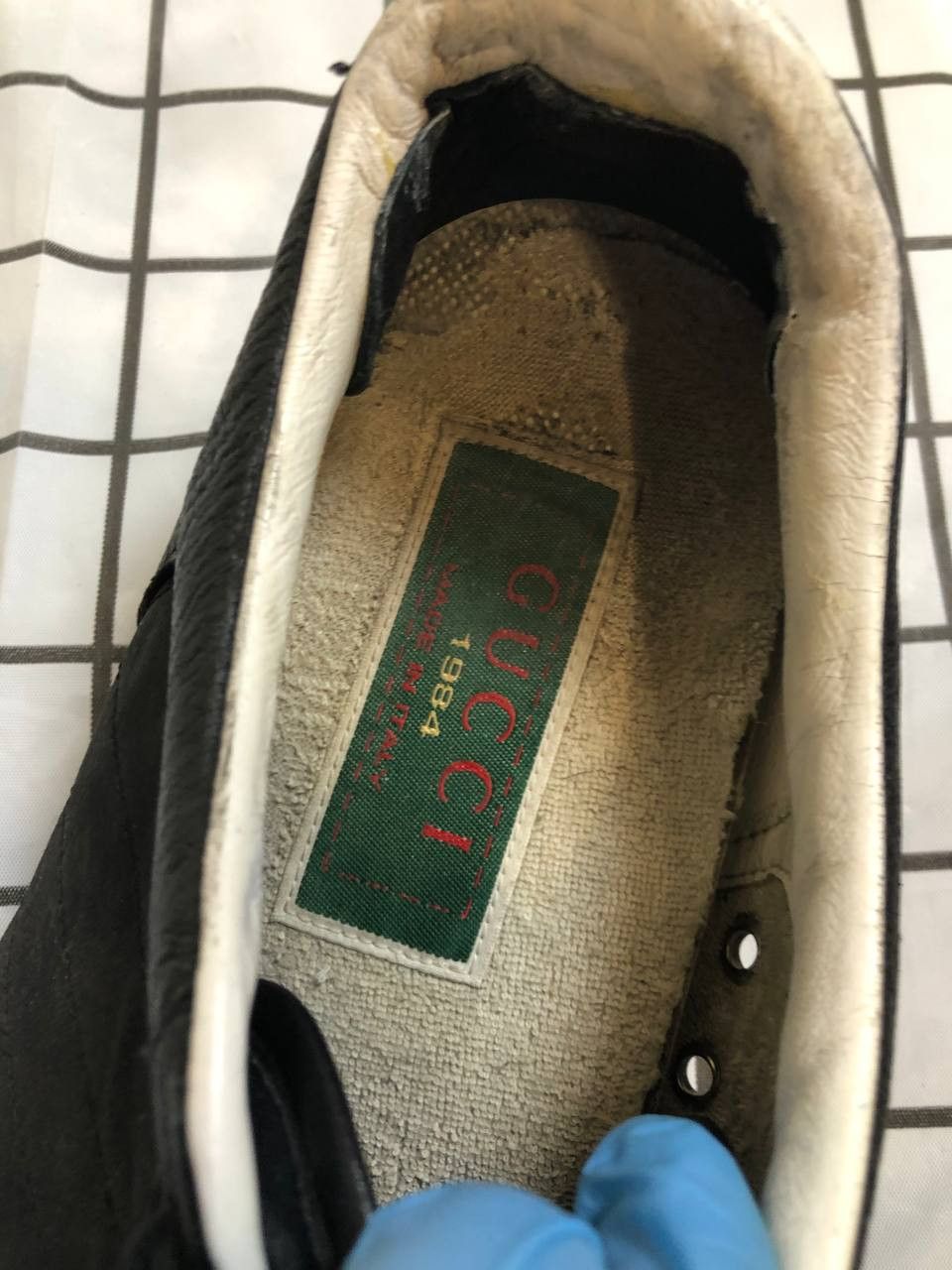 Gucci GUCCI Low Trainer Sneaker Black Size US 9.5 / EU 42-43 - 10 Thumbnail