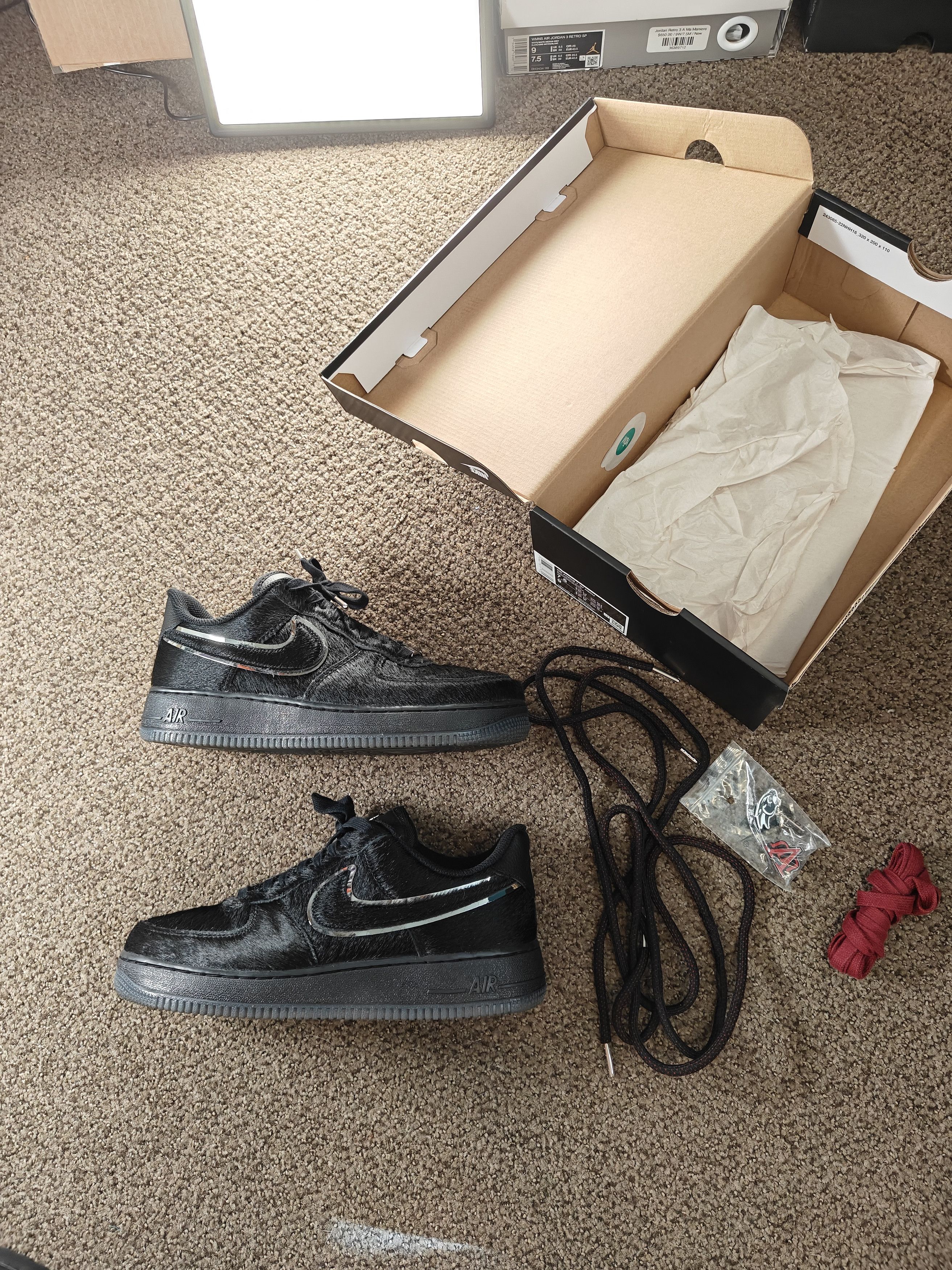 Nike Nike Air Force One vuu yard runners 7.5M worn once Size US 7.5 / EU 40-41 - 8 Thumbnail
