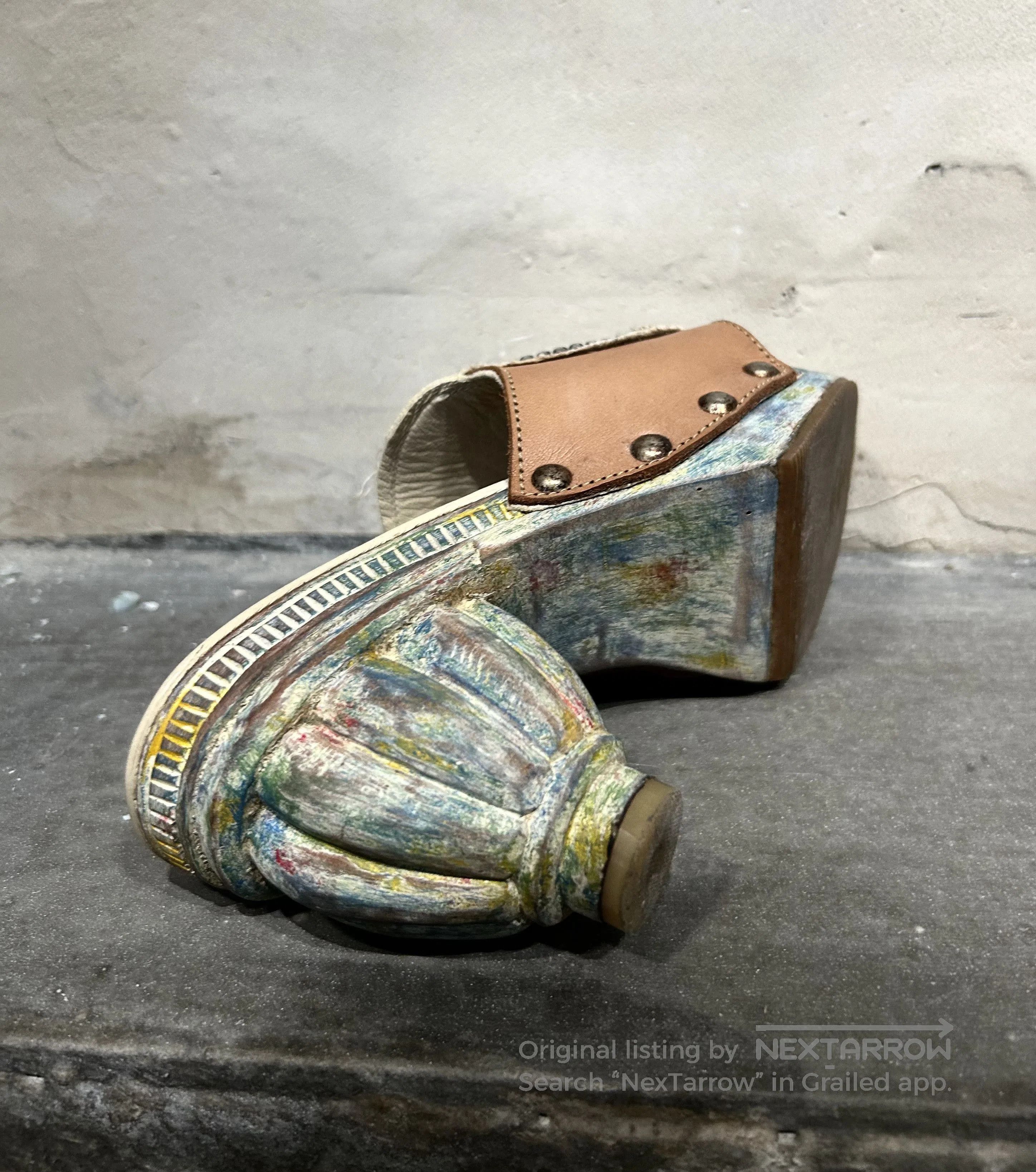 Share Spirit Homme Share Spirit Handmade Crystal Sole Heels. Size US 6 / IT 36 - 4 Thumbnail
