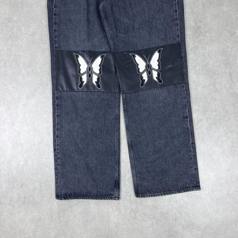 Our Legacy our legacy 22ss butterfly stitching jeans 2503-Nextarrow Size US 32 / EU 48 - 3 Thumbnail