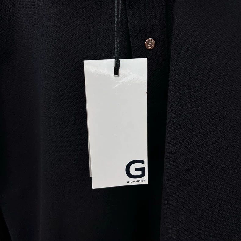 Givenchy Givenchy Black knitted velvet pieced long-sleeve top, size Size US M / EU 48-50 / 2 - 7 Thumbnail