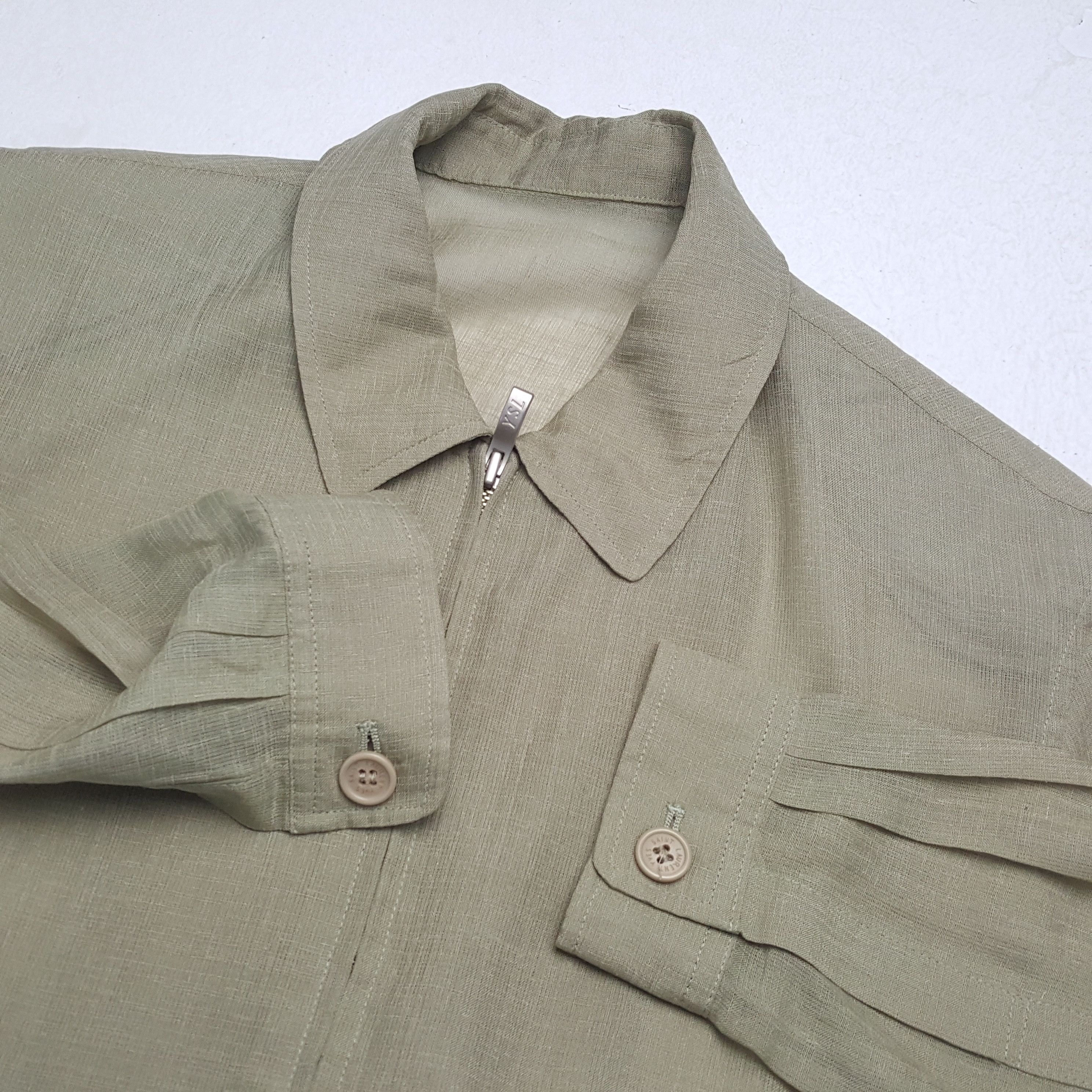 Vintage × Yves Saint Laurent YVES SAINT LAURENT Luxury Brand Jacket Size US L / EU 52-54 / 3 - 8 Thumbnail