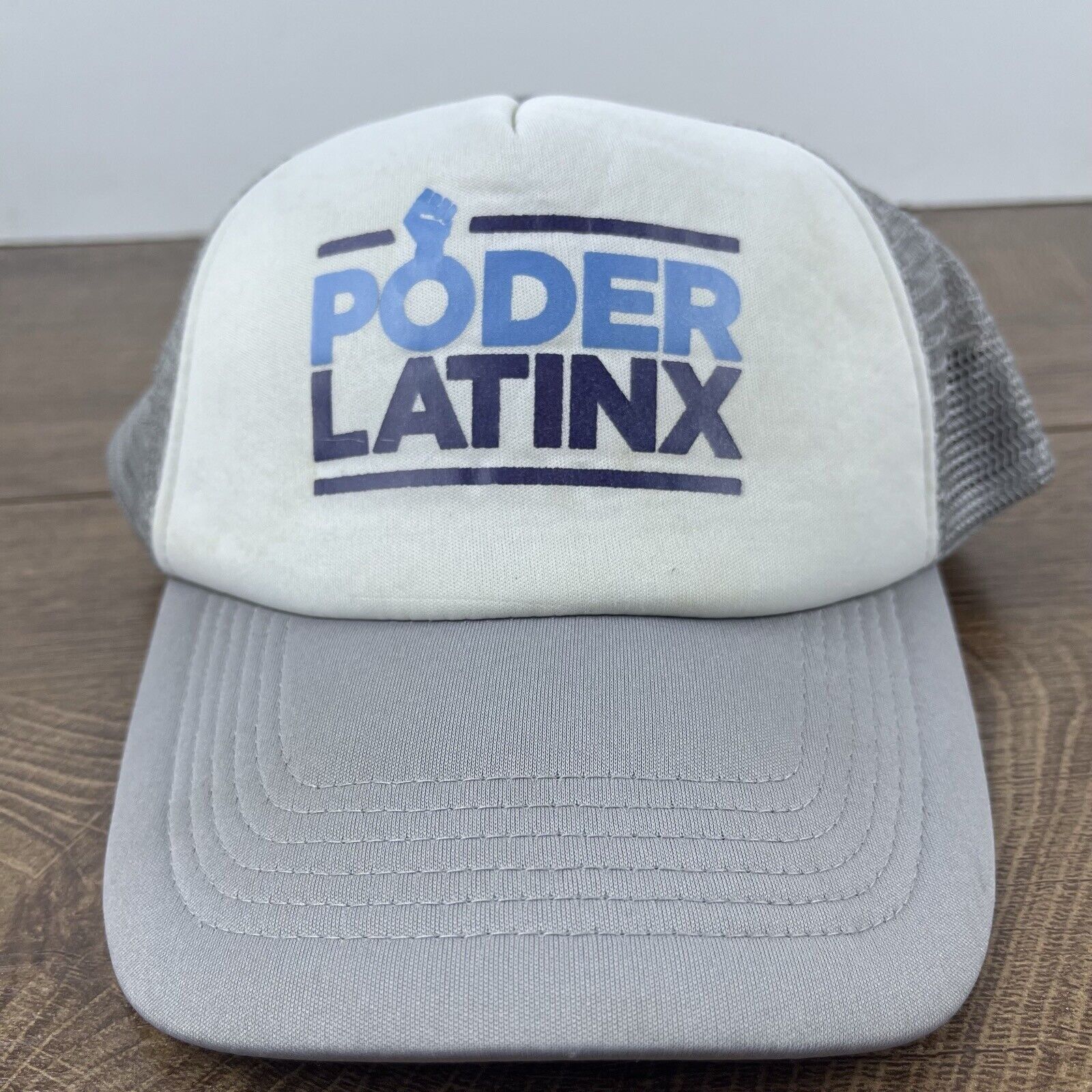 Other Poder Latinx Hat White Cap Hat Adjustable Hat White Adult Ha Size ONE SIZE - 3 Thumbnail