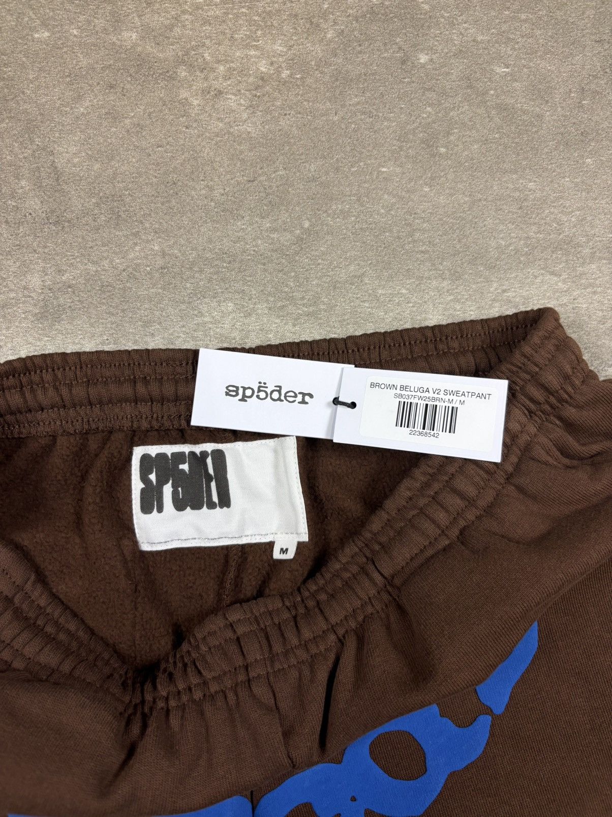 Sp5der Sp5der Beluga V2 Sweatpants, Brown Size US 32 / EU 48 - 6 Thumbnail