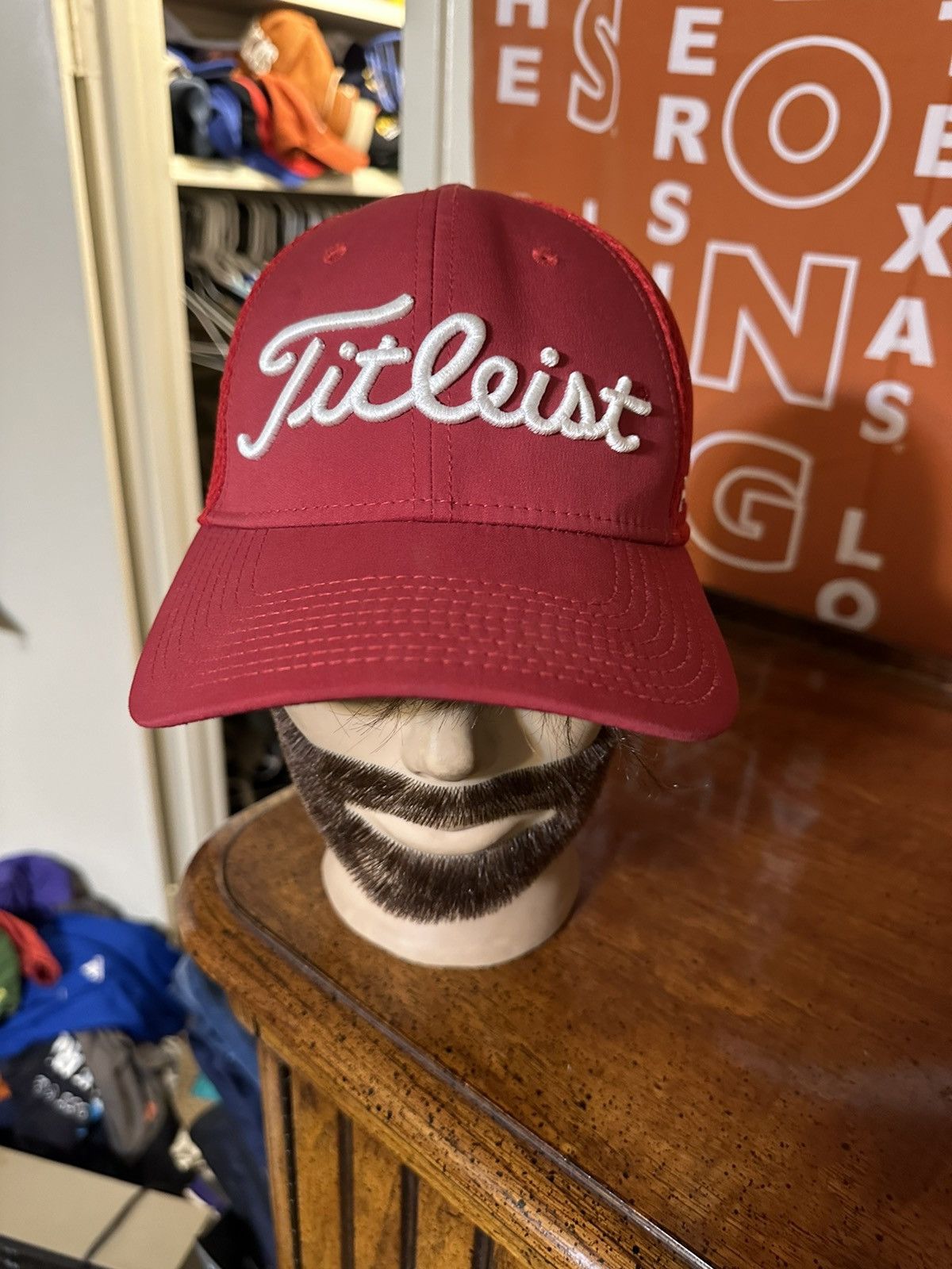 Titleist × Vintage Vintage New Era Titleist Pro V1 hat 00s size small/ medium Size ONE SIZE - 2 Thumbnail