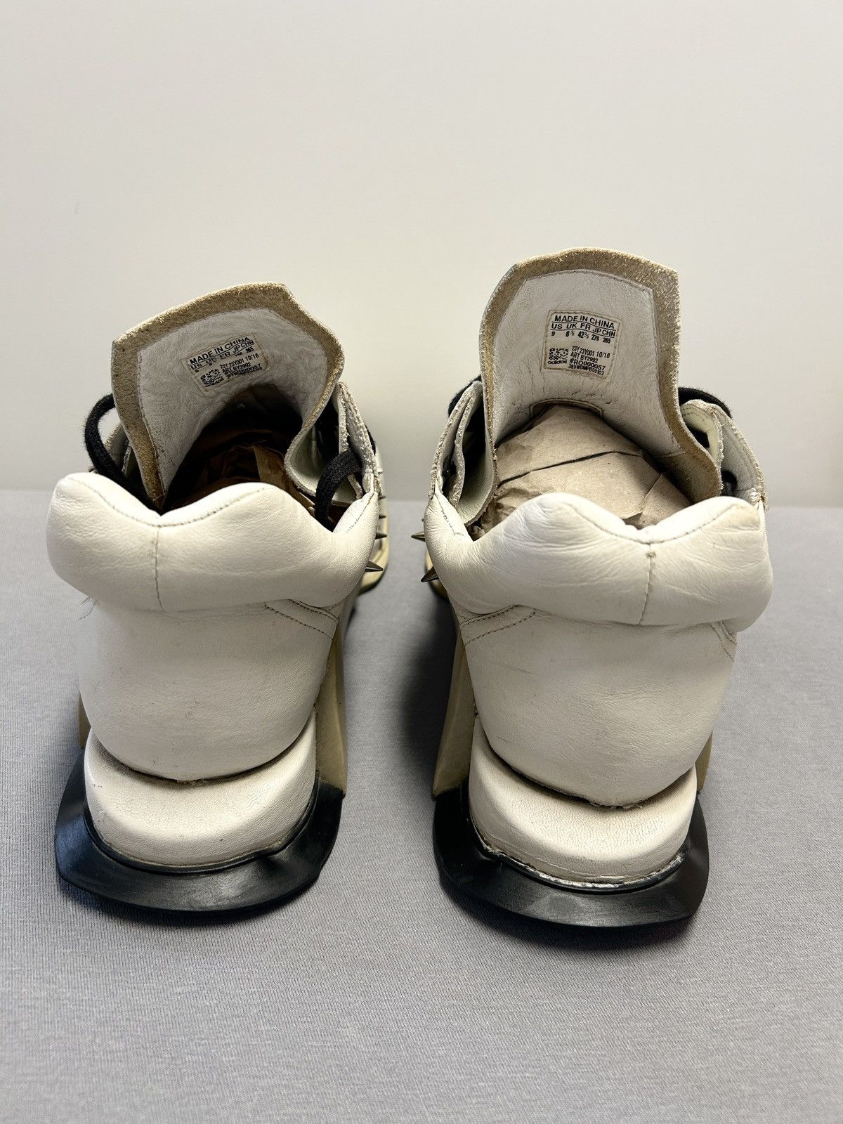 Rick Owens FW2016 Spiked Level Runner Sneaker Size US 9 / EU 42 - 3 Thumbnail