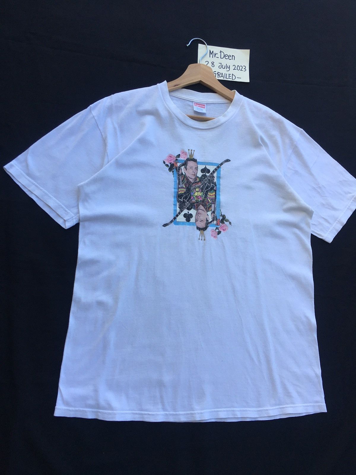 Supreme Rarest Supreme x Joe Strummer 2001 Printed Tshirt Size US L / EU 52-54 / 3 - 3 Thumbnail