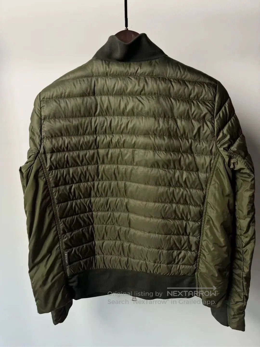 Moncler green moncler down jacket size 4. Size US L / EU 52-54 / 3 - 2 Thumbnail